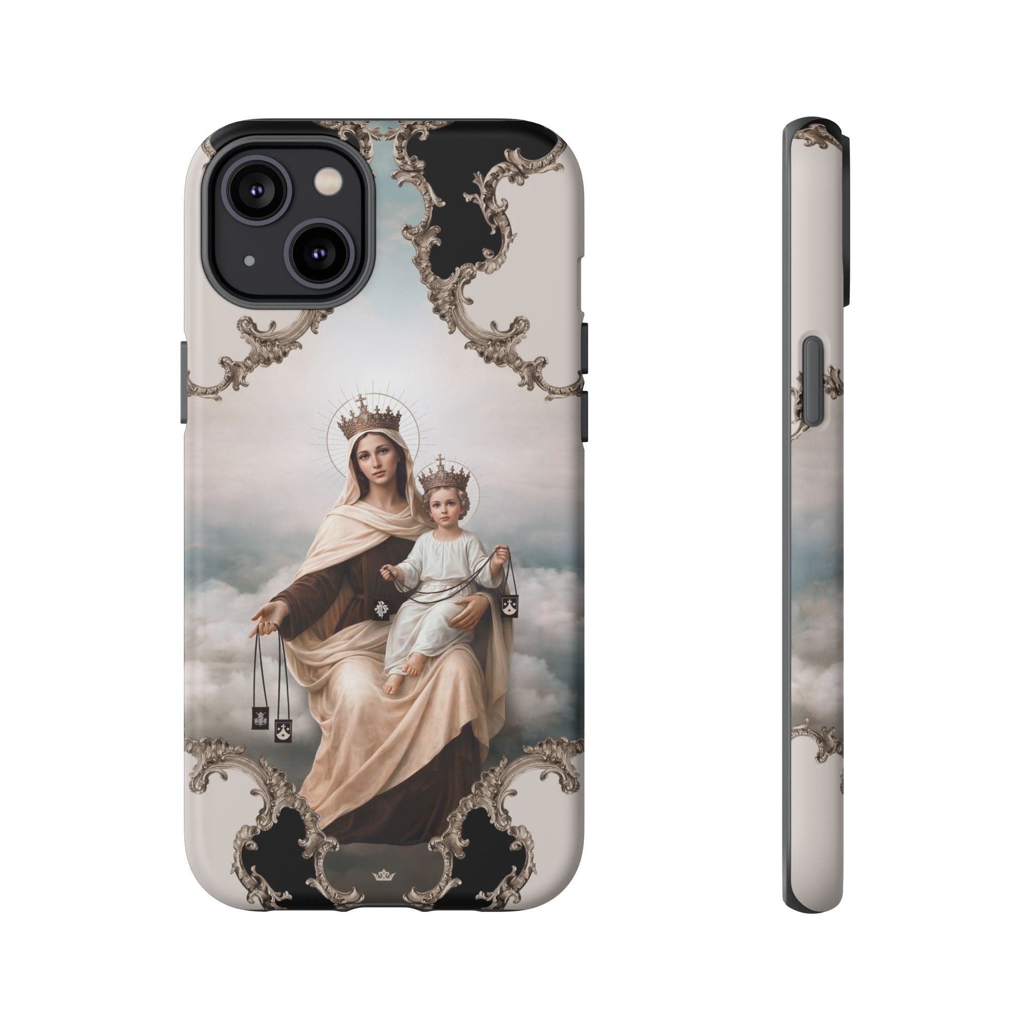Our Lady of Mt. Carmel Hard Phone Case (Baroque) Copyright VENXARA