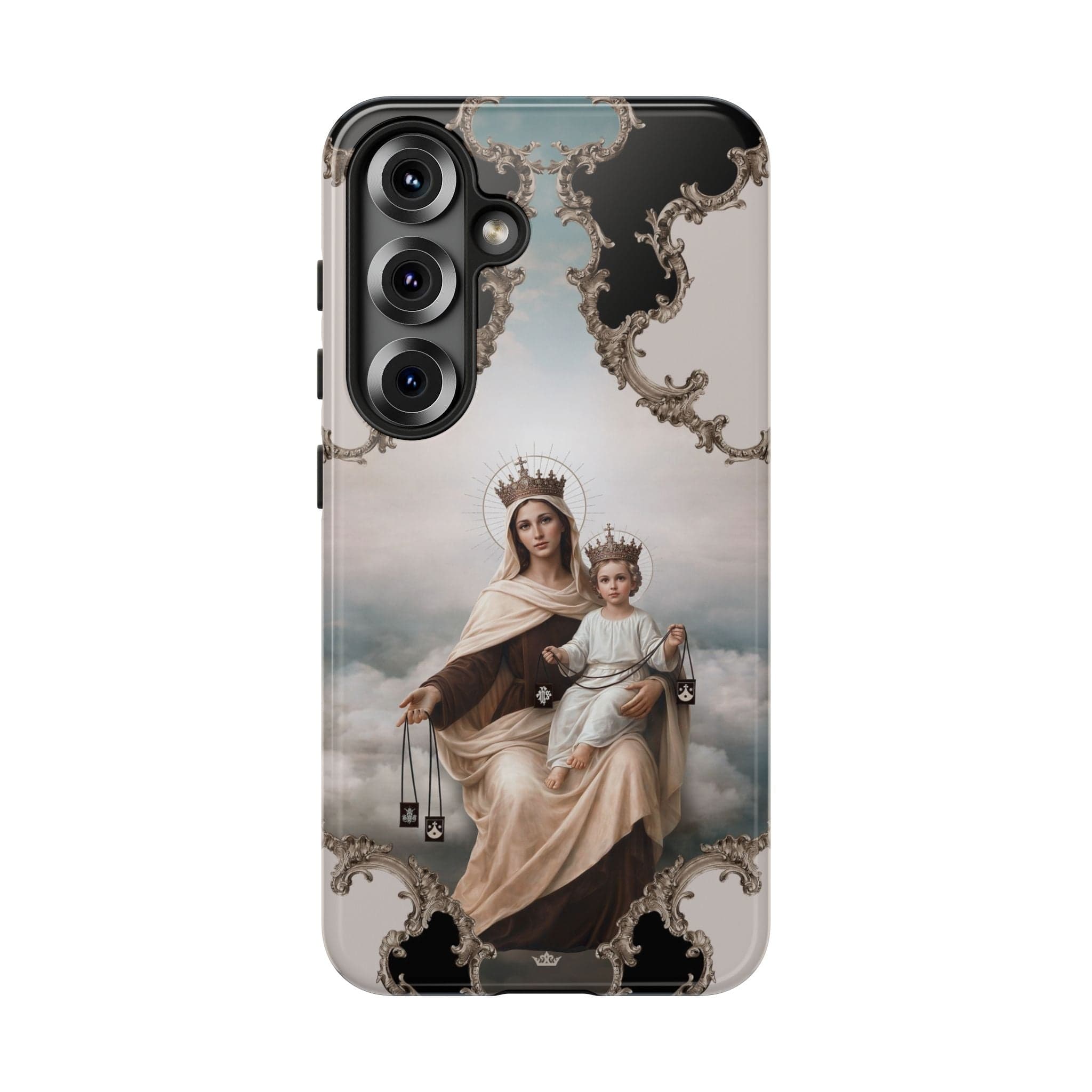 Our Lady of Mt. Carmel Hard Phone Case (Baroque) Copyright VENXARA