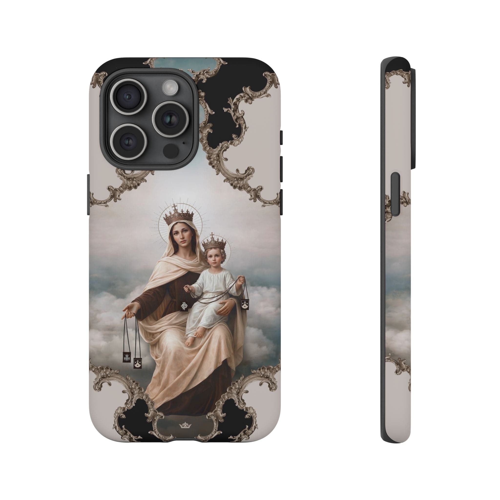 Our Lady of Mt. Carmel Hard Phone Case (Baroque) Copyright VENXARA