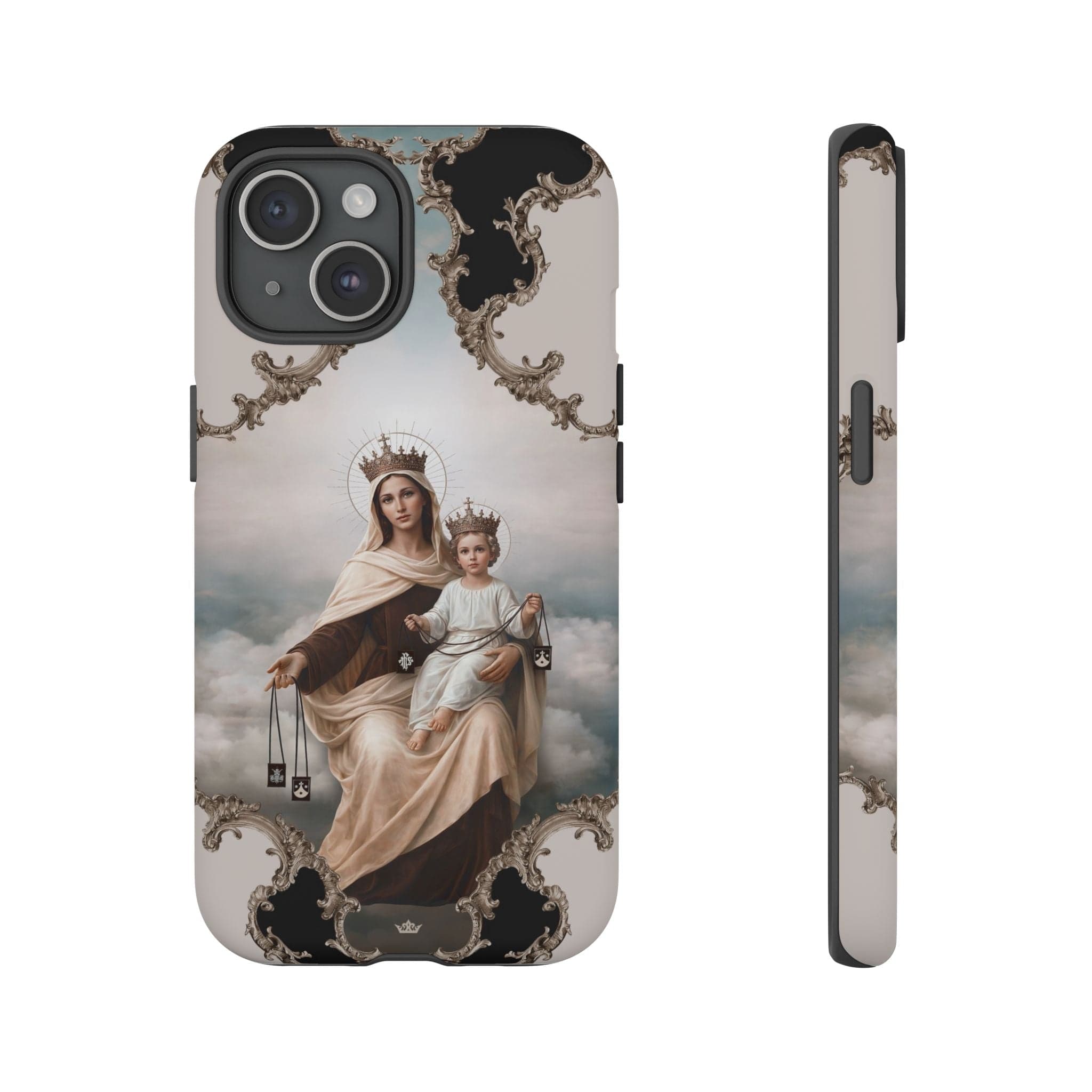 Our Lady of Mt. Carmel Hard Phone Case (Baroque) Copyright VENXARA