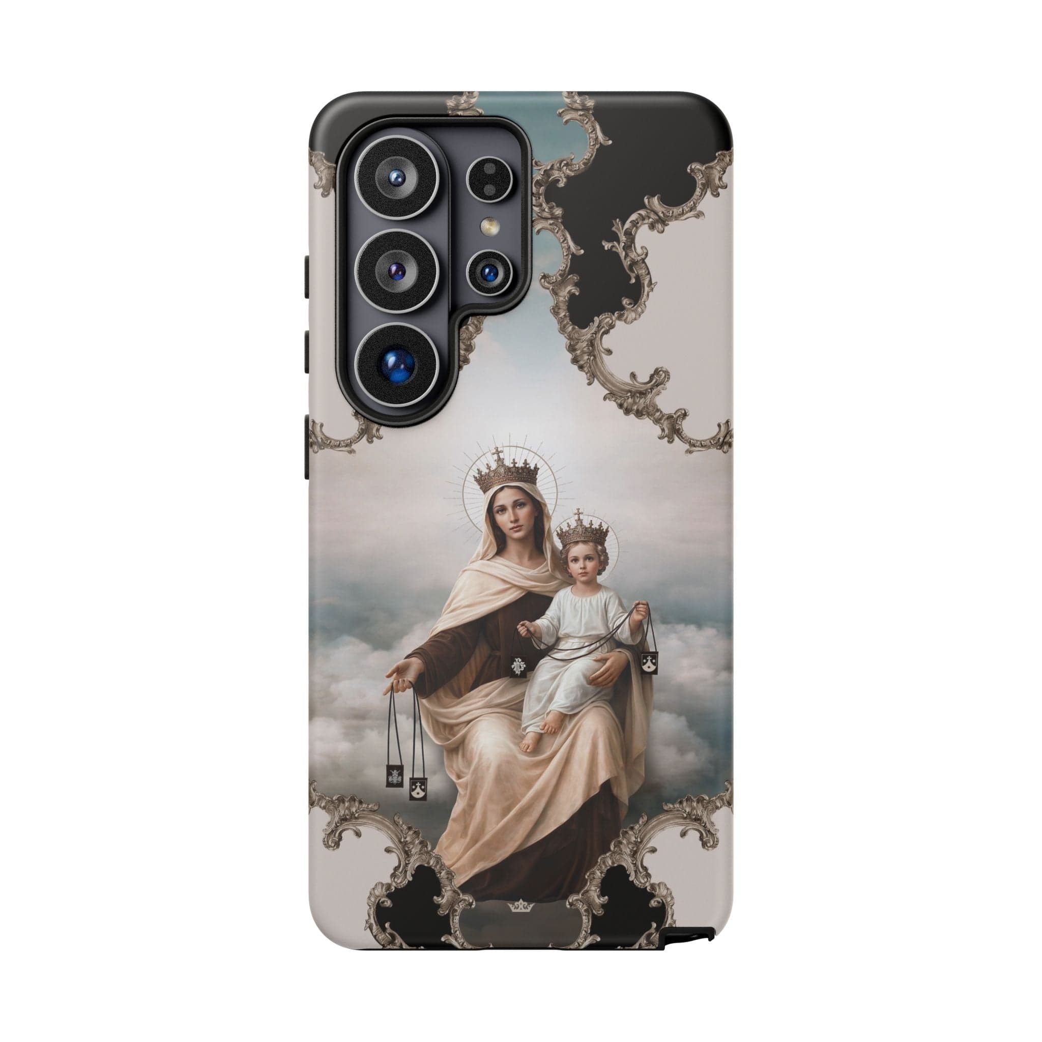 Our Lady of Mt. Carmel Hard Phone Case (Baroque) Copyright VENXARA