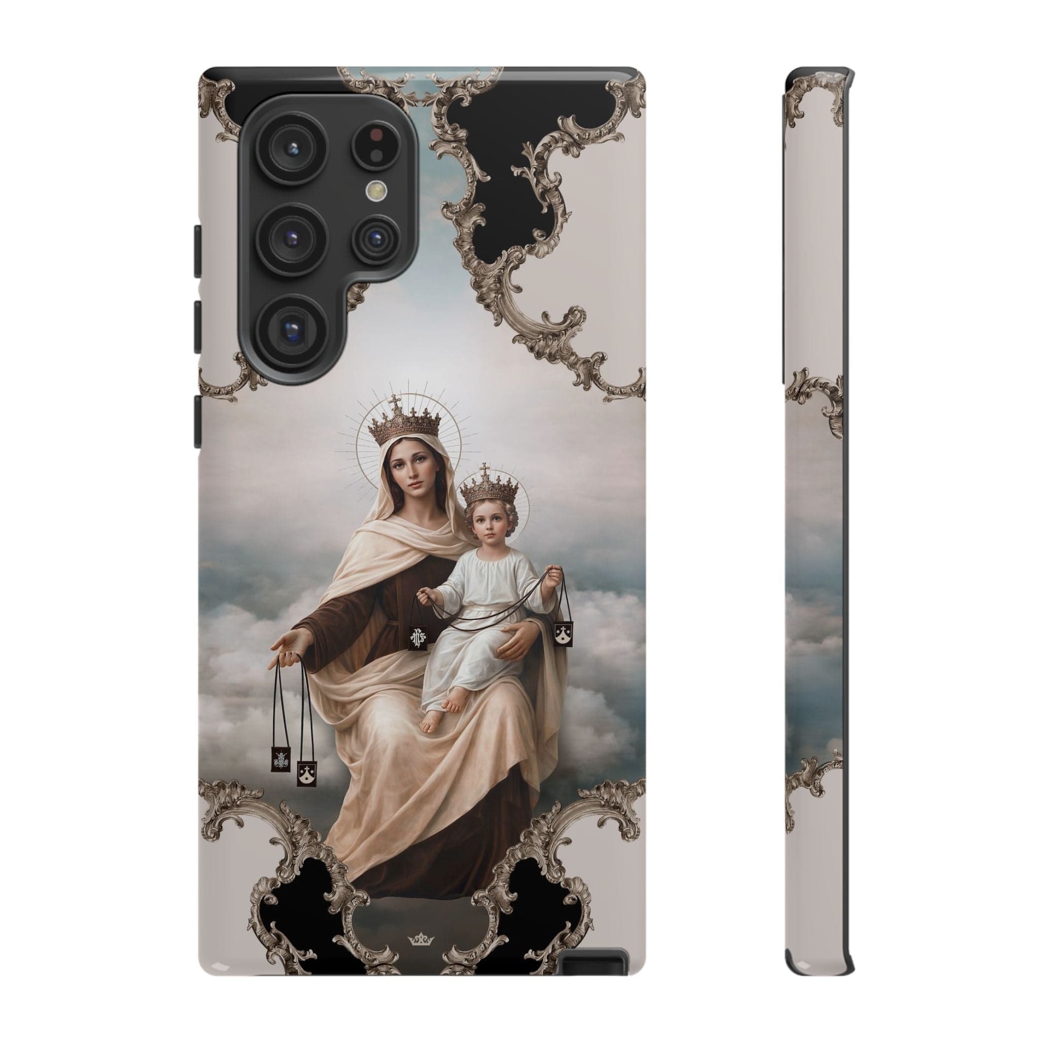 Our Lady of Mt. Carmel Hard Phone Case (Baroque) Copyright VENXARA