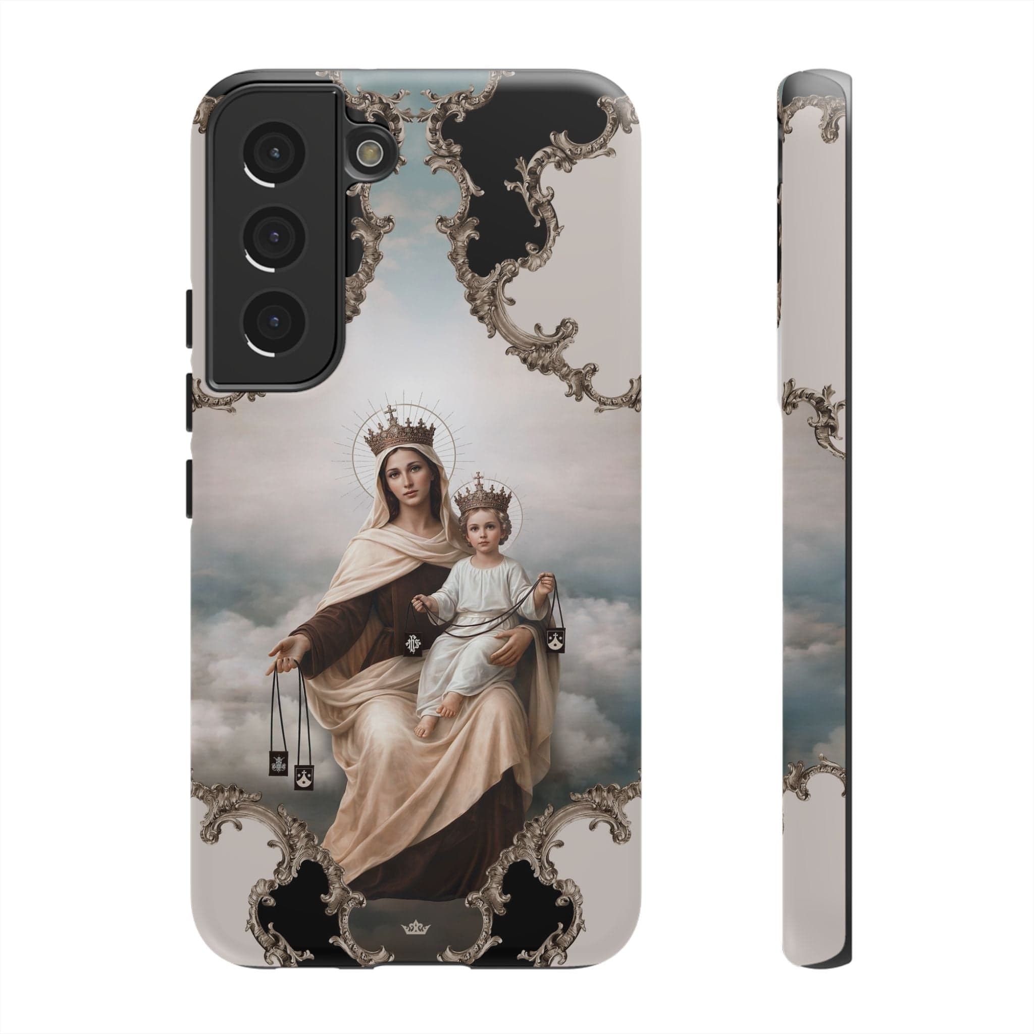 Our Lady of Mt. Carmel Hard Phone Case (Baroque) Copyright VENXARA