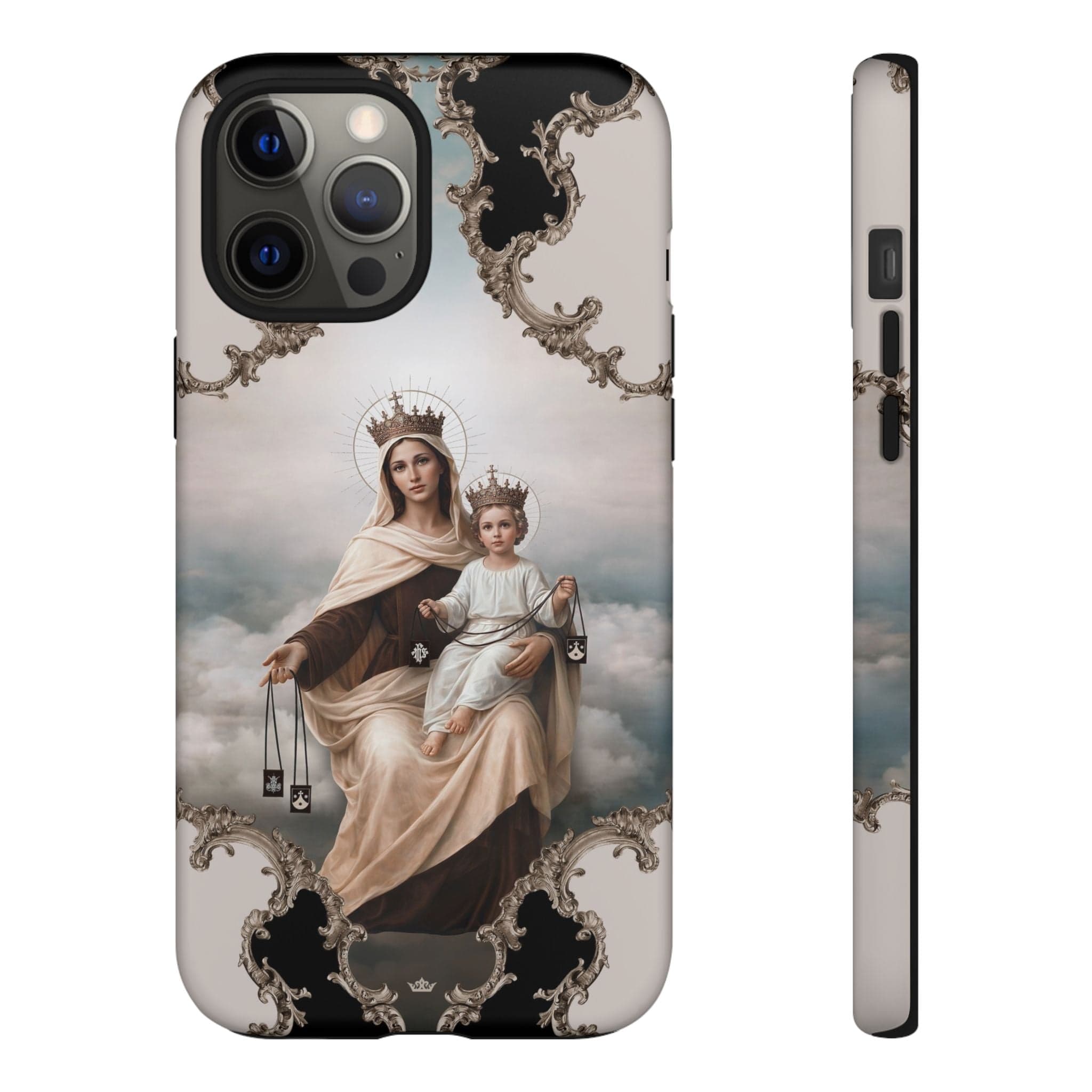 Our Lady of Mt. Carmel Hard Phone Case (Baroque) Copyright VENXARA