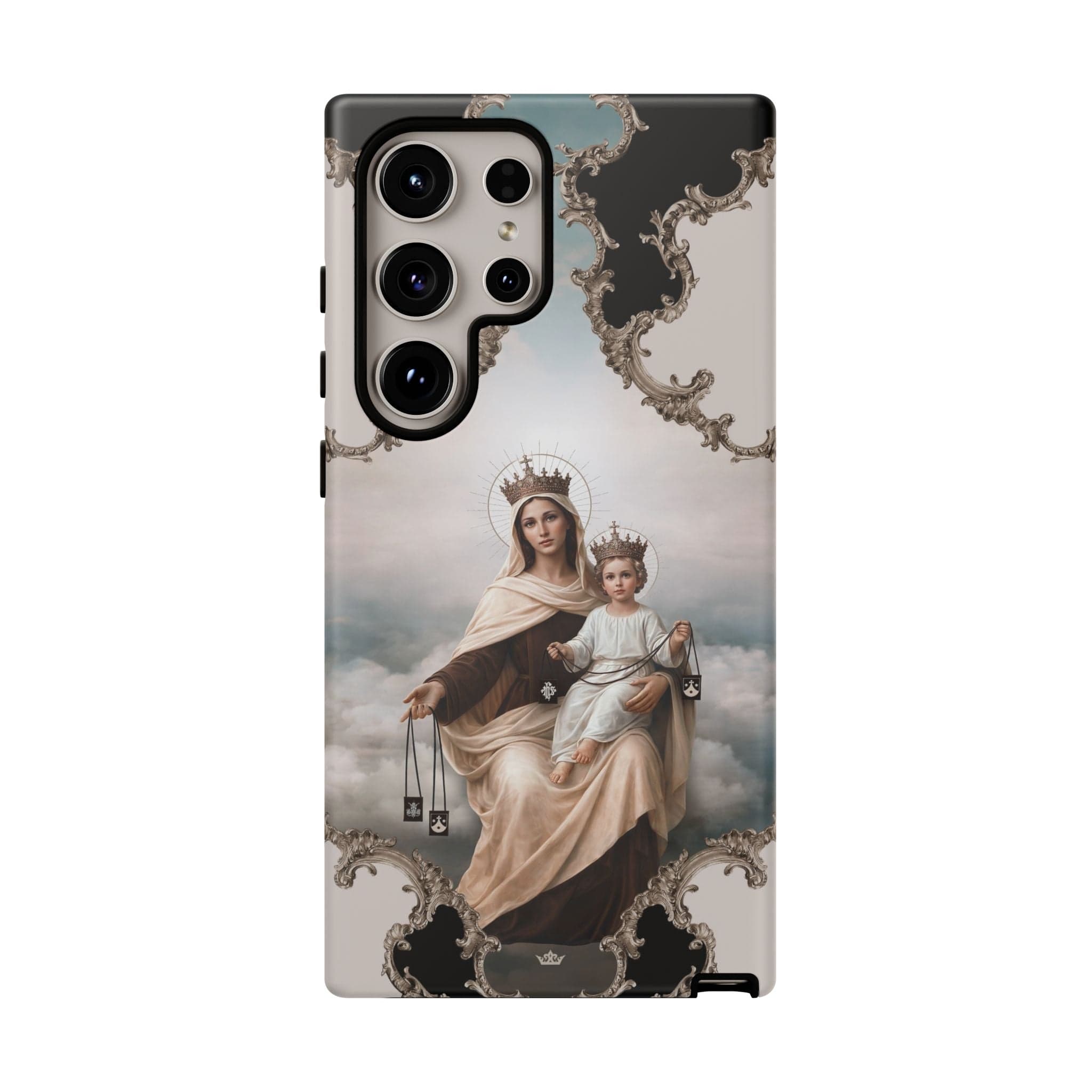 Our Lady of Mt. Carmel Hard Phone Case (Baroque) Copyright VENXARA
