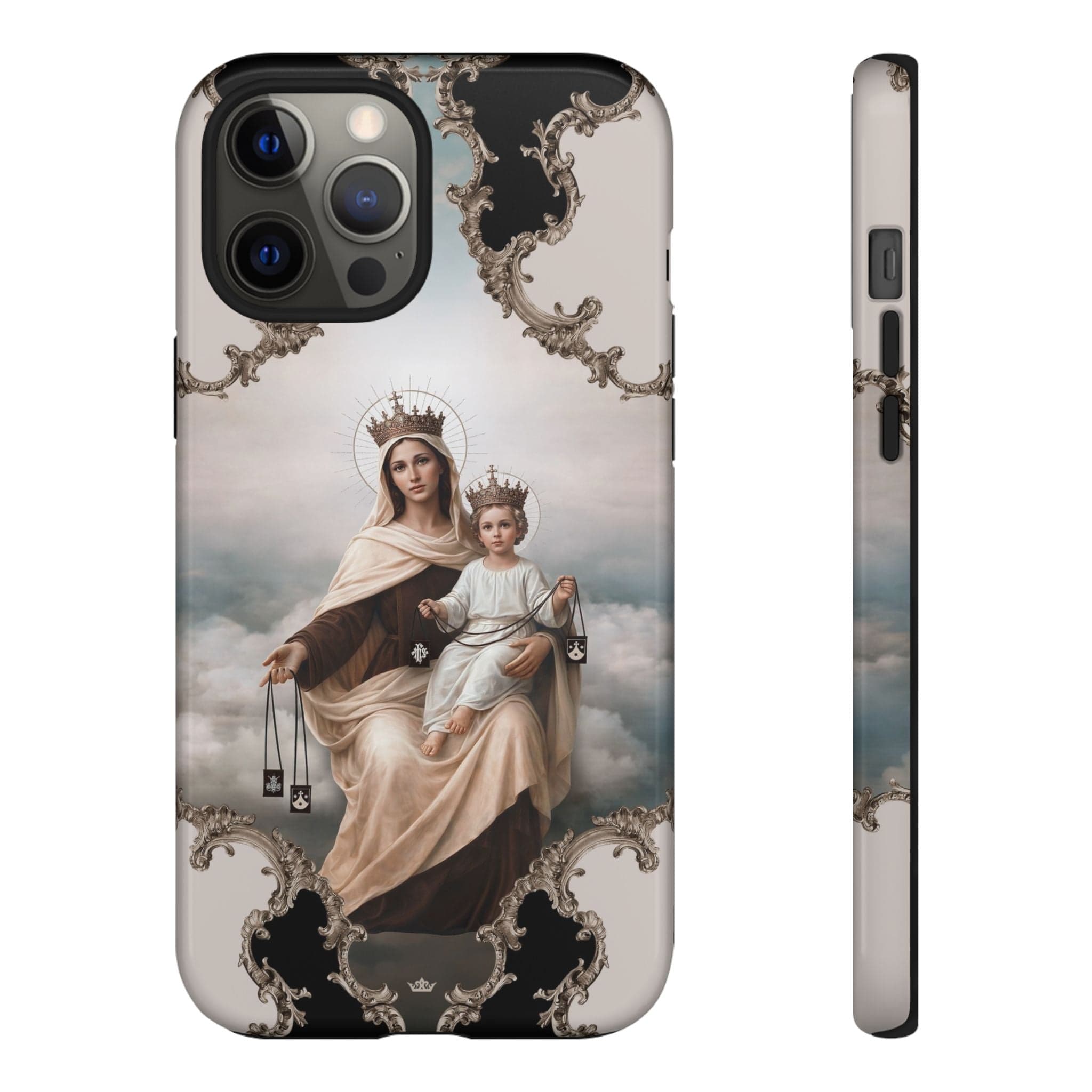 Our Lady of Mt. Carmel Hard Phone Case (Baroque) Copyright VENXARA