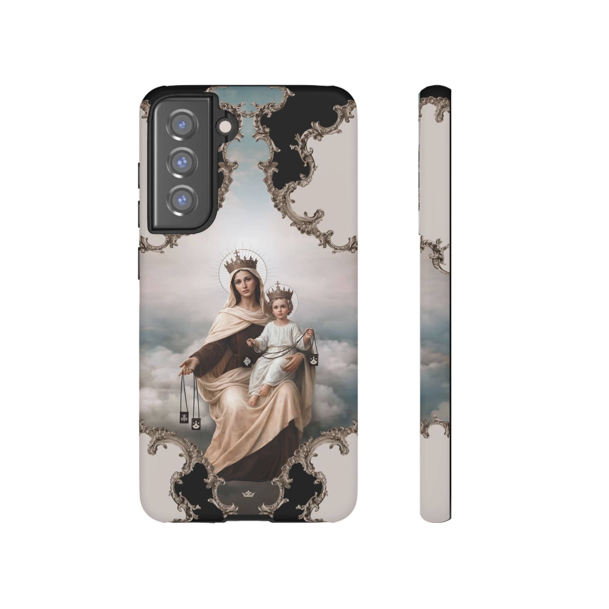 Our Lady of Mt. Carmel Hard Phone Case (Baroque) Copyright VENXARA