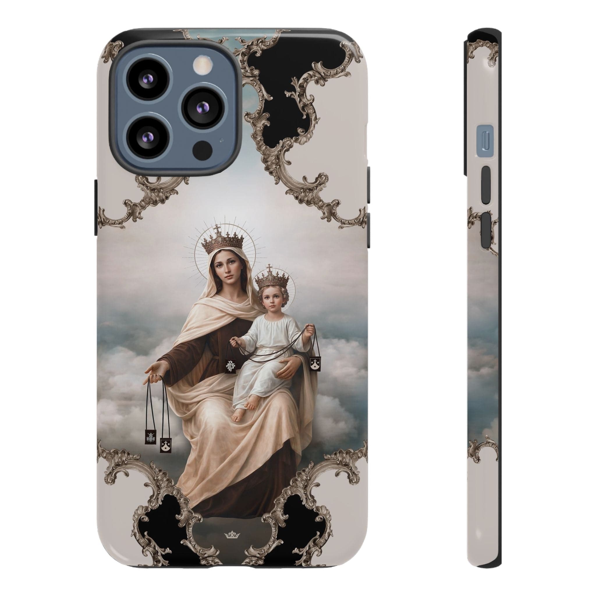 Our Lady of Mt. Carmel Hard Phone Case (Baroque) Copyright VENXARA