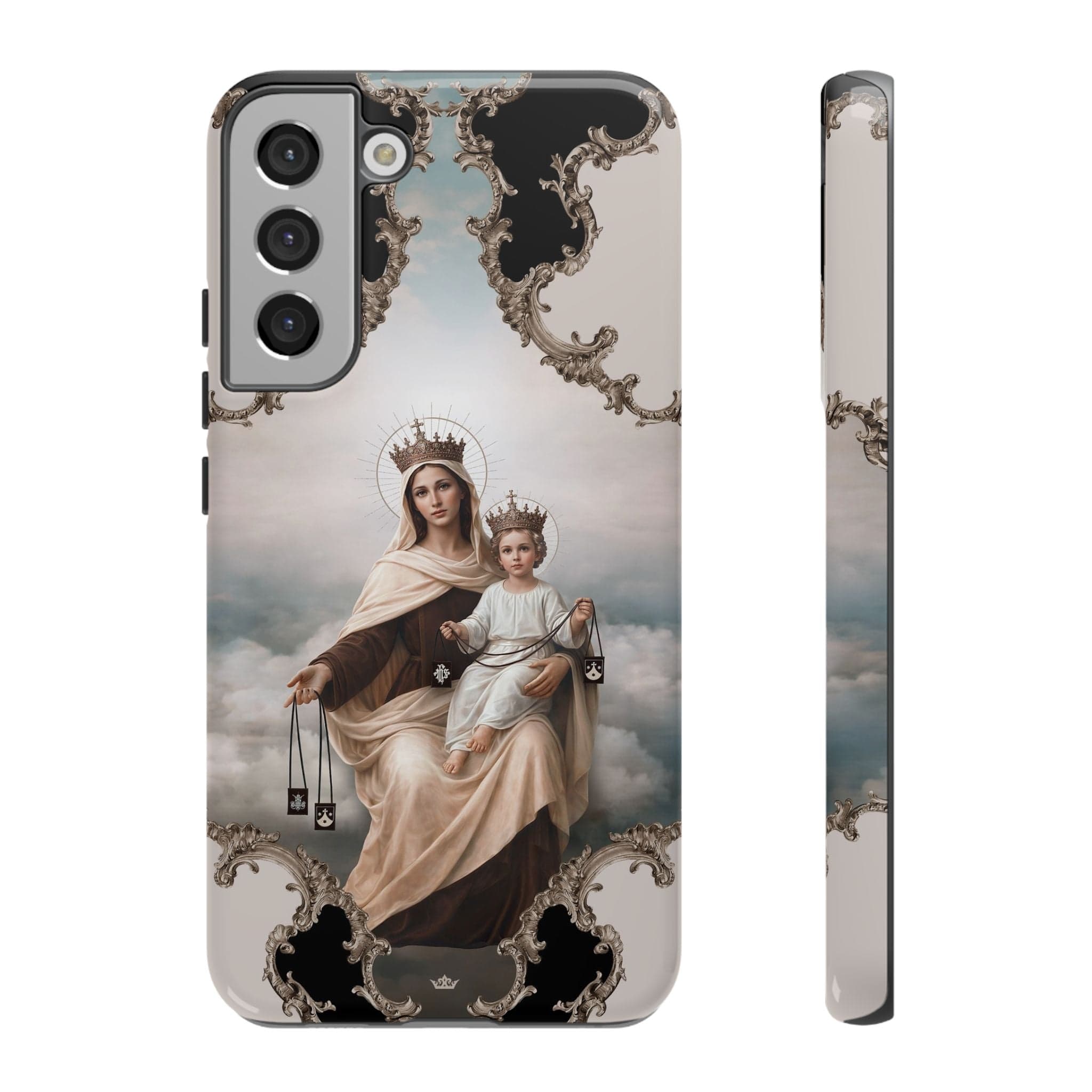 Our Lady of Mt. Carmel Hard Phone Case (Baroque) Copyright VENXARA