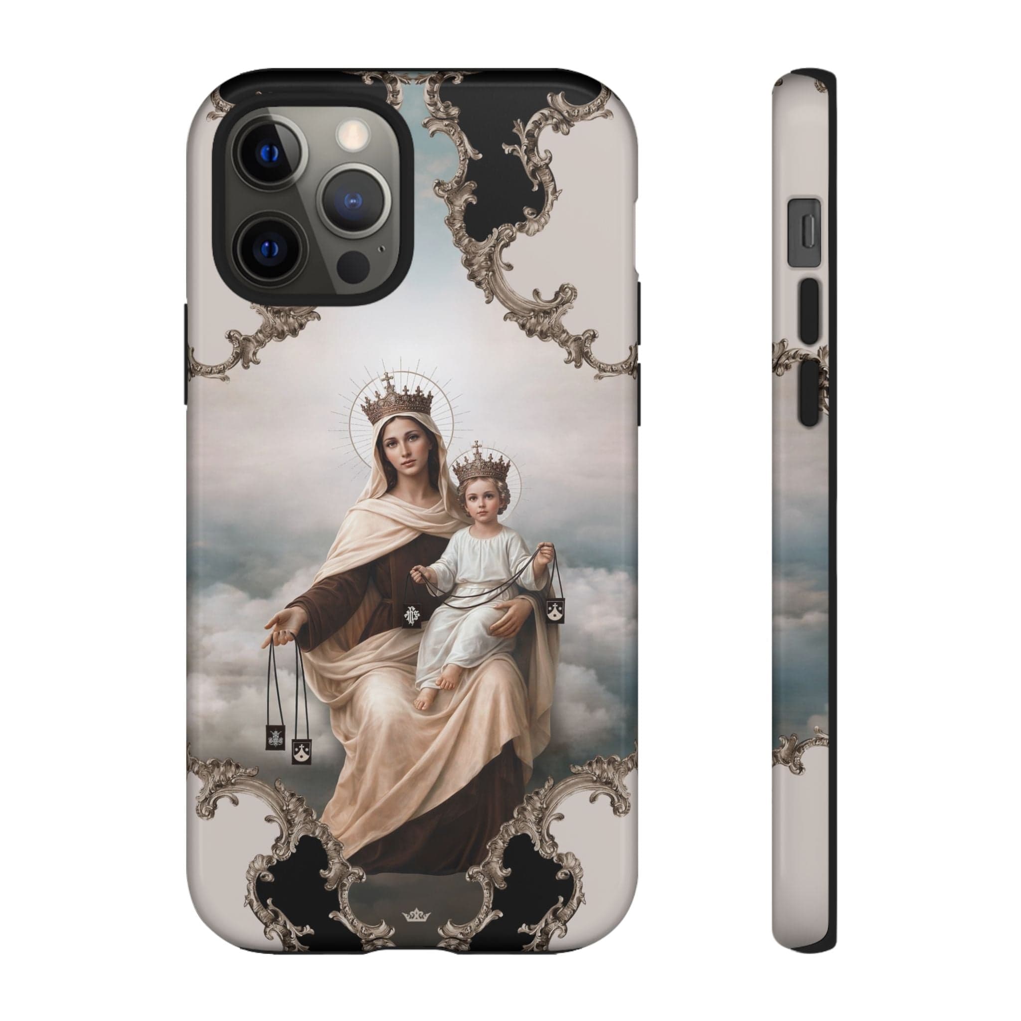 Our Lady of Mt. Carmel Hard Phone Case (Baroque) Copyright VENXARA