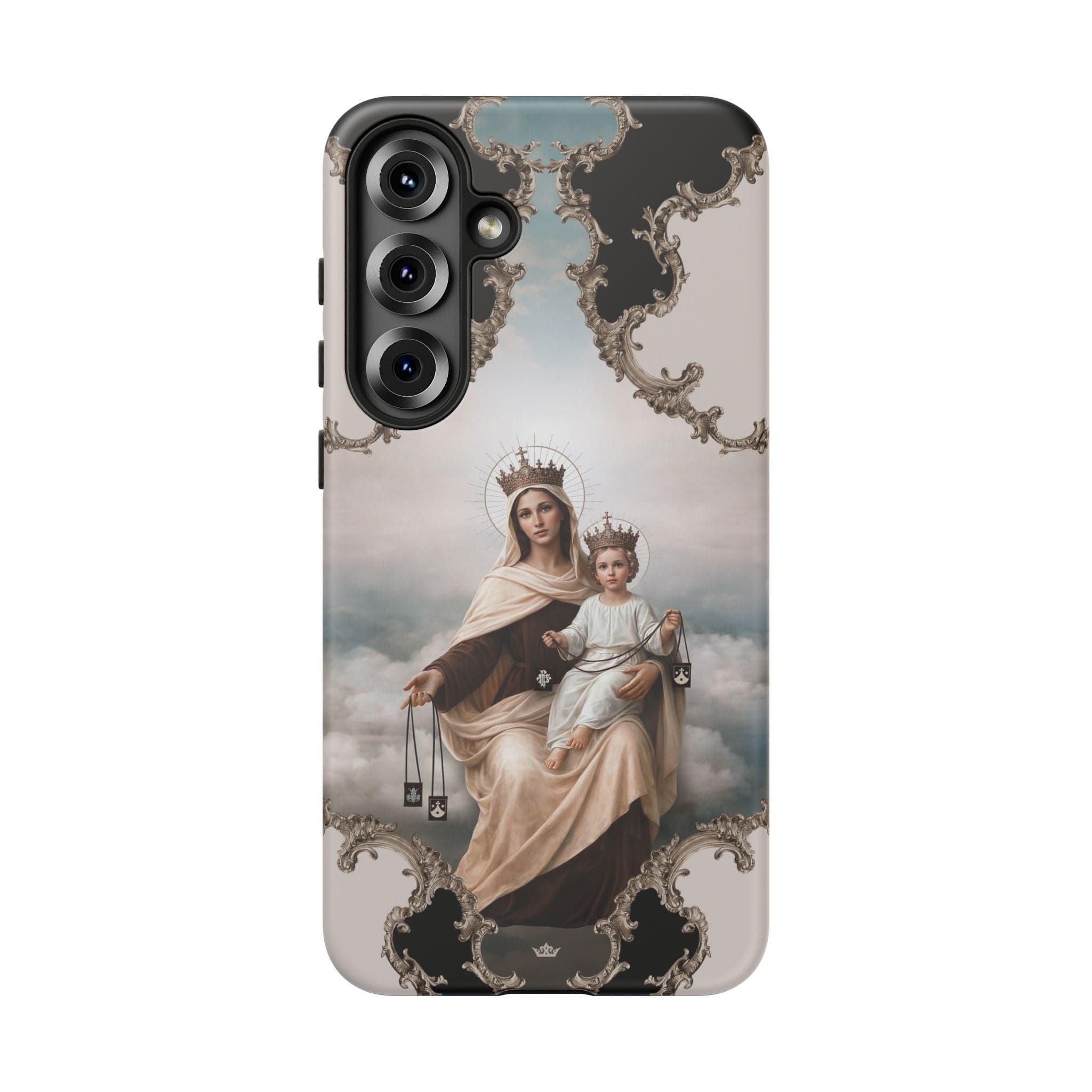 Our Lady of Mt. Carmel Hard Phone Case (Baroque) Copyright VENXARA