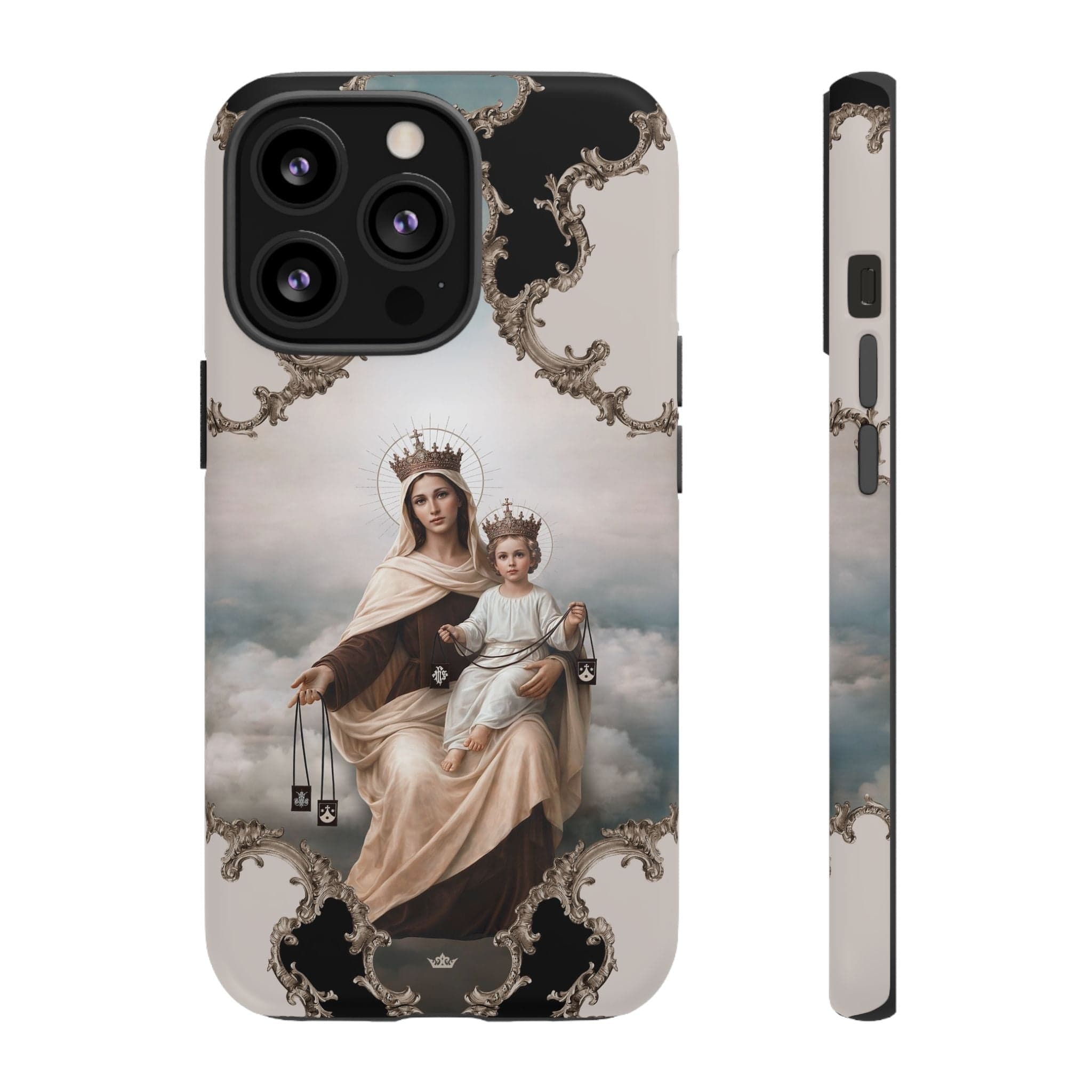 Our Lady of Mt. Carmel Hard Phone Case (Baroque) Copyright VENXARA