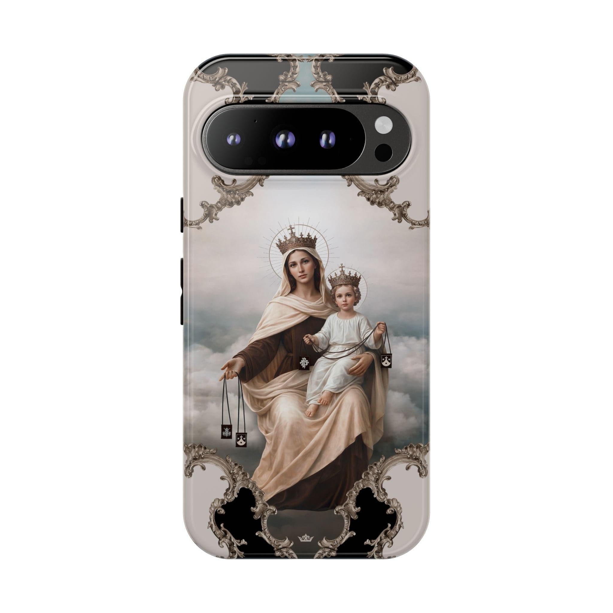 Our Lady of Mt. Carmel Hard Phone Case (Baroque) Copyright VENXARA