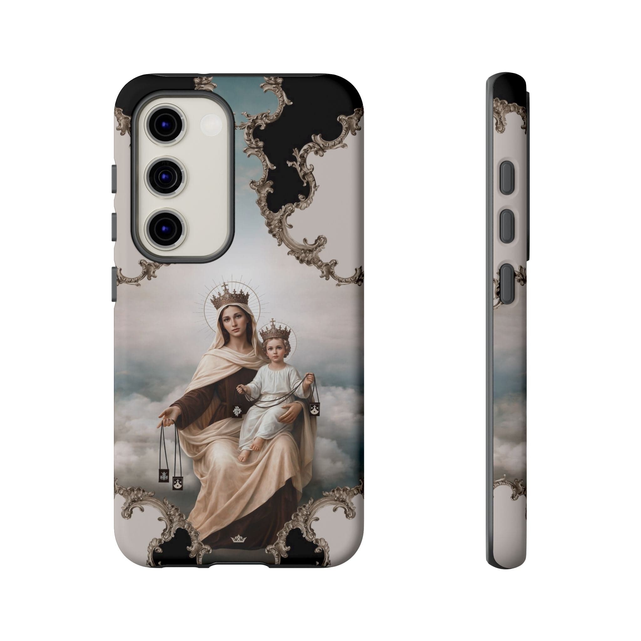 Our Lady of Mt. Carmel Hard Phone Case (Baroque) Copyright VENXARA