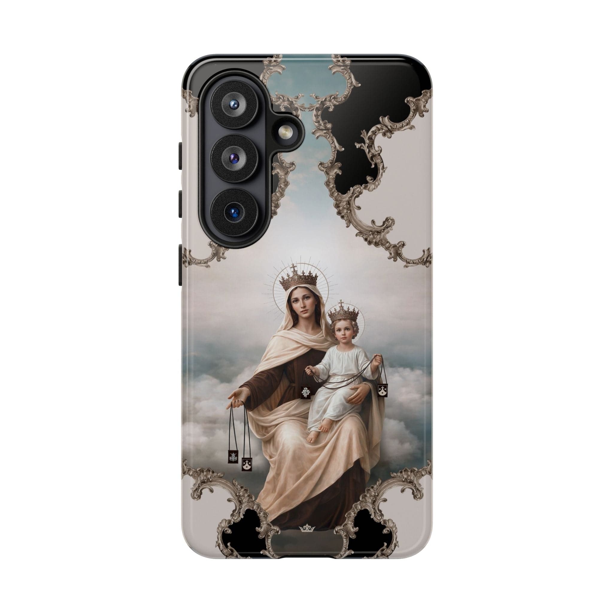 Our Lady of Mt. Carmel Hard Phone Case (Baroque) Copyright VENXARA
