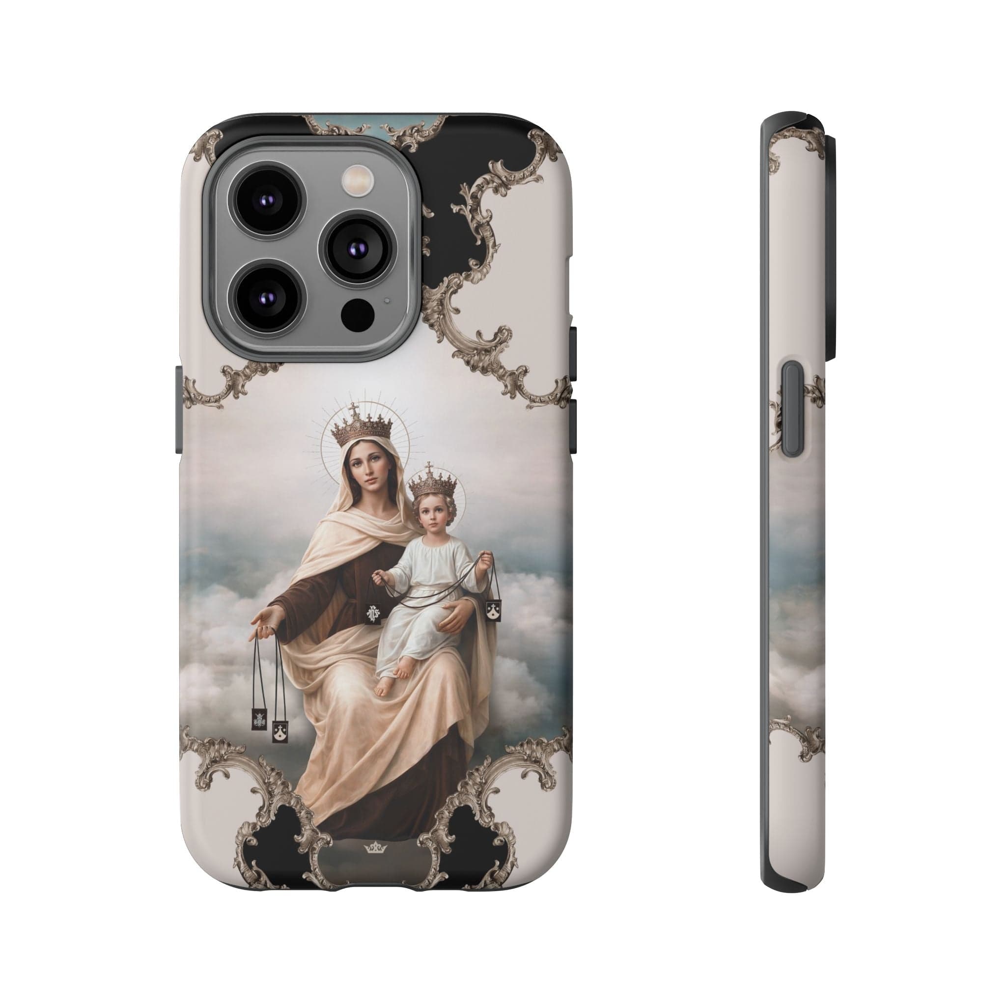 Our Lady of Mt. Carmel Hard Phone Case (Baroque) Copyright VENXARA