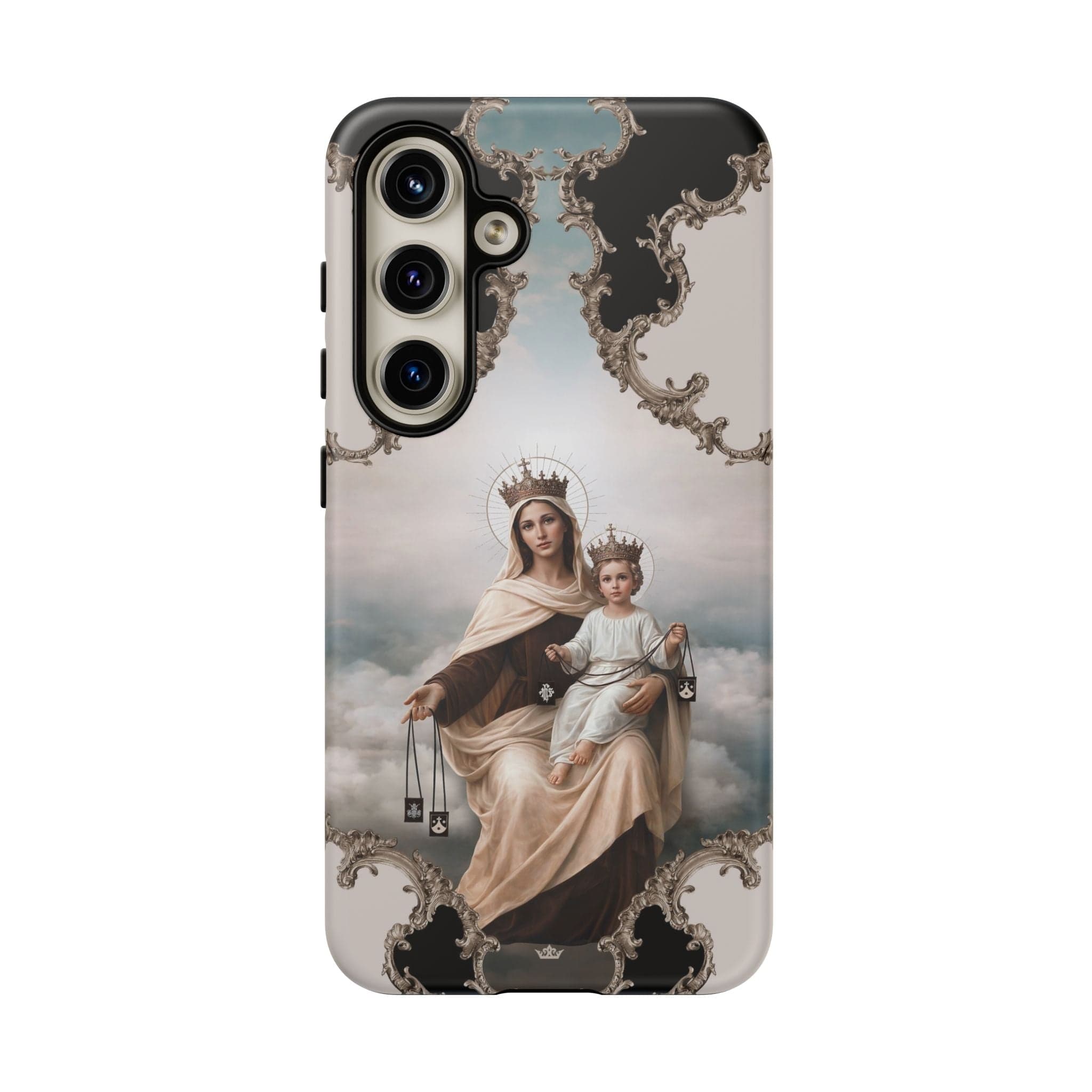 Our Lady of Mt. Carmel Hard Phone Case (Baroque) Copyright VENXARA