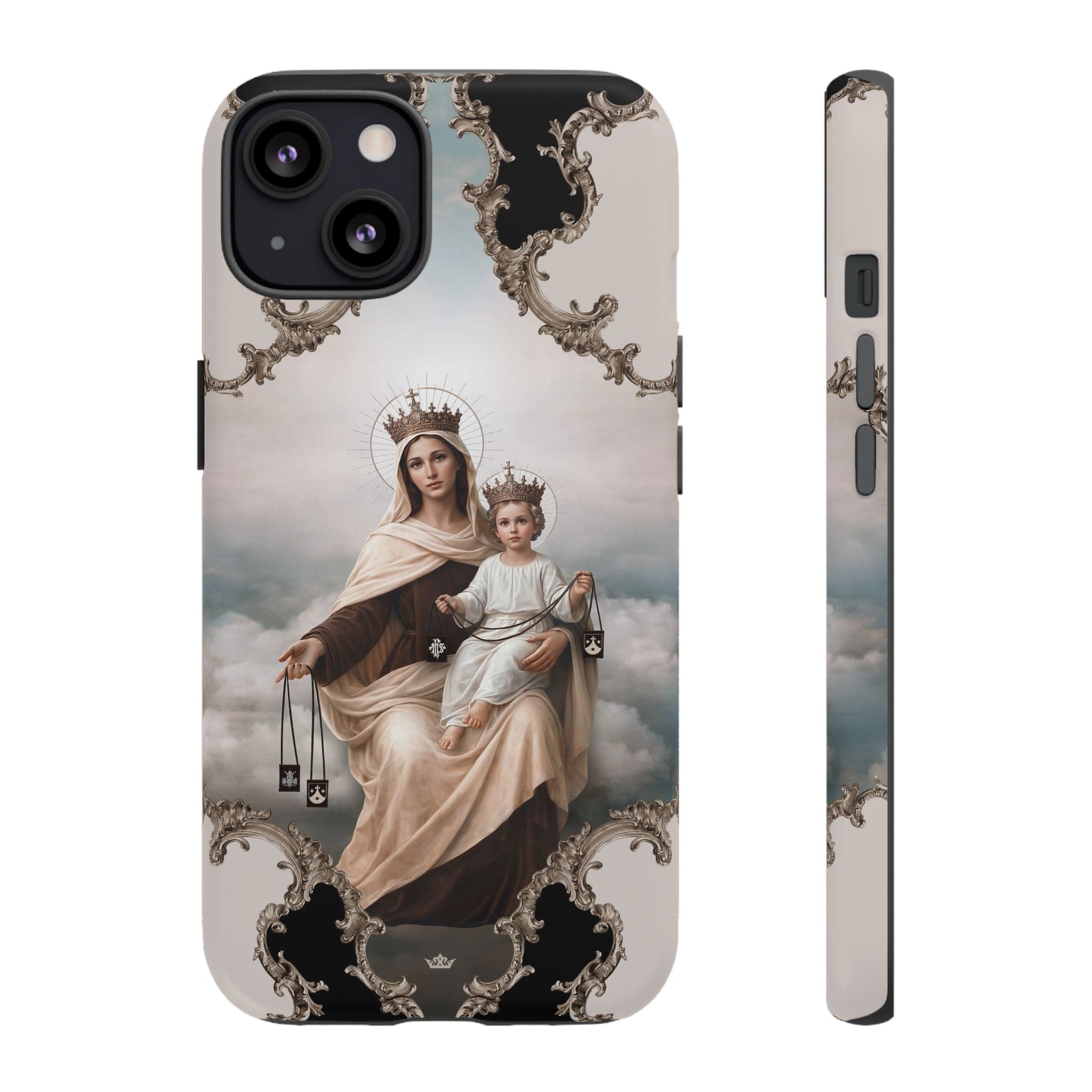 Our Lady of Mt. Carmel Hard Phone Case (Baroque) Copyright VENXARA