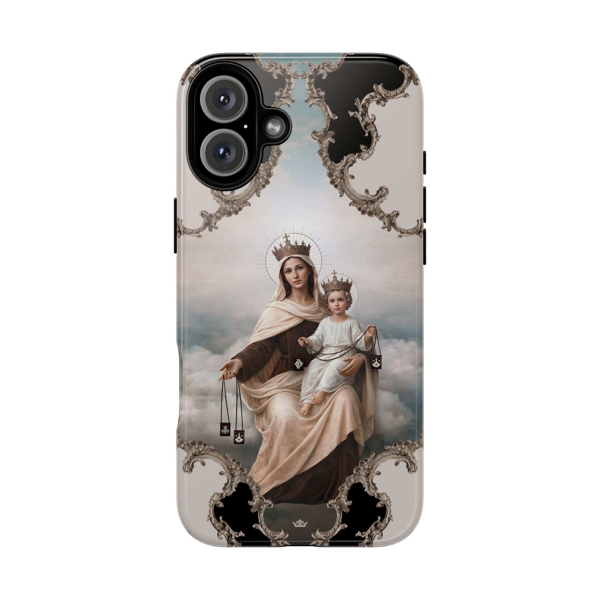 Our Lady of Mt. Carmel Hard Phone Case (Baroque) Copyright VENXARA