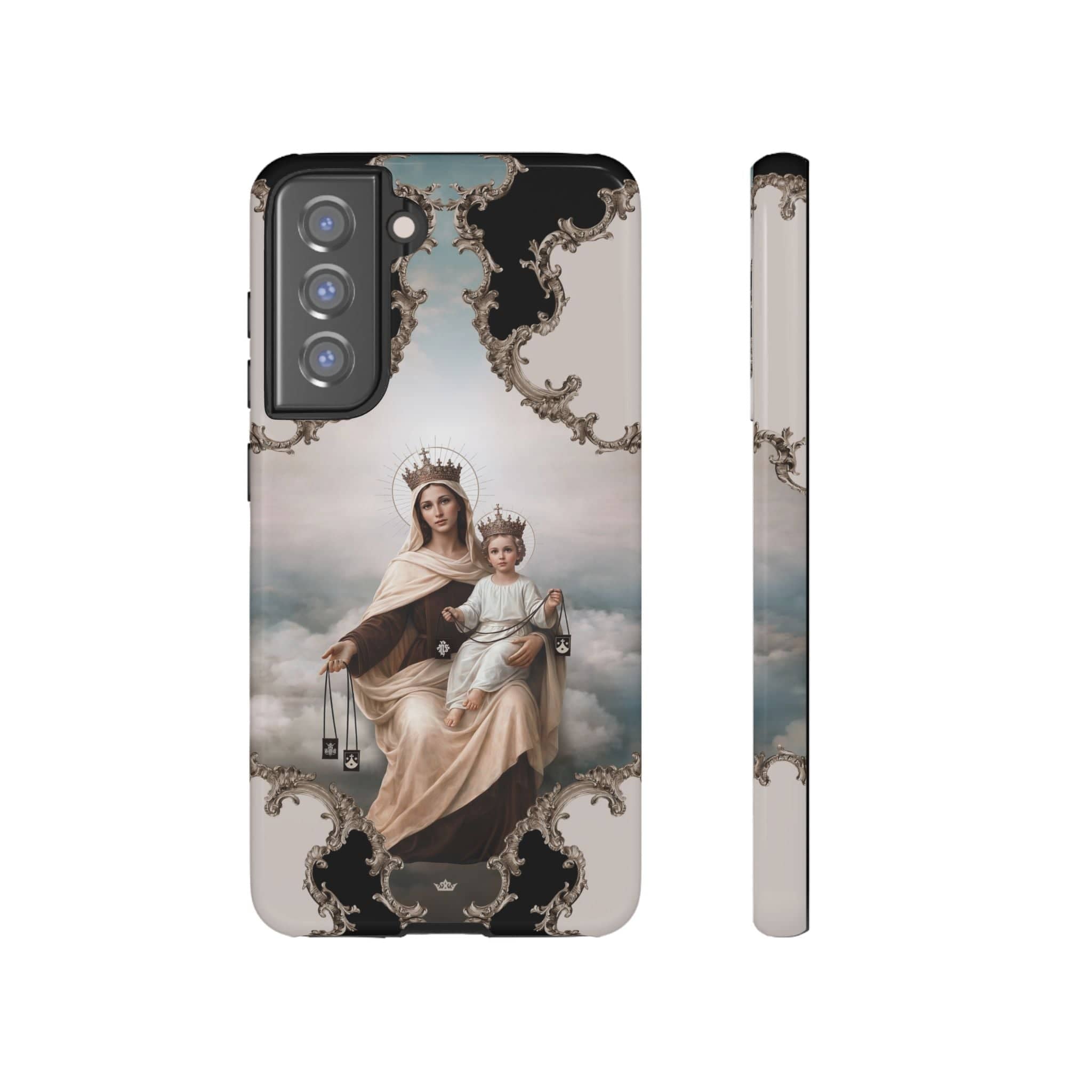 Our Lady of Mt. Carmel Hard Phone Case (Baroque) Copyright VENXARA