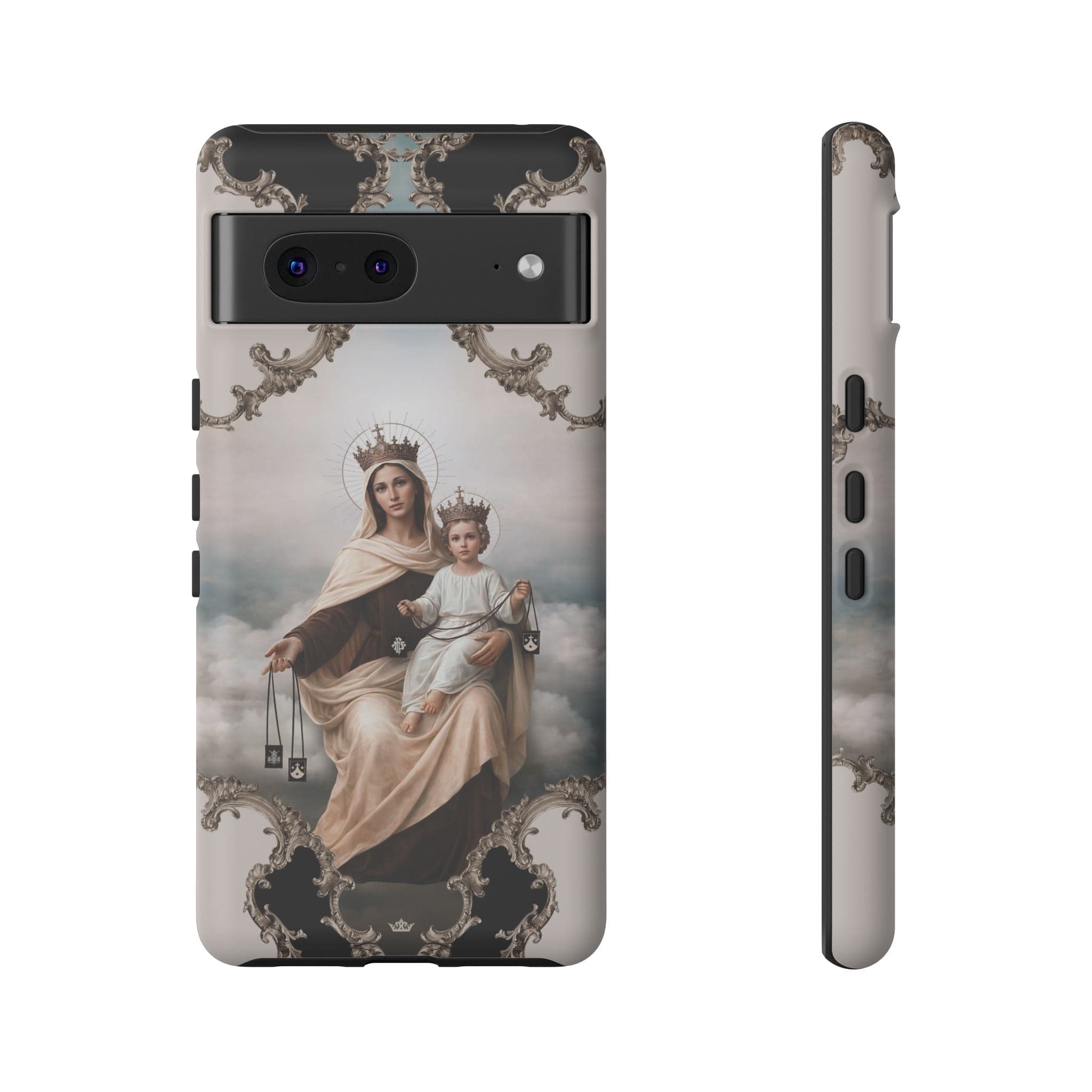 Our Lady of Mt. Carmel Hard Phone Case (Baroque) Copyright VENXARA