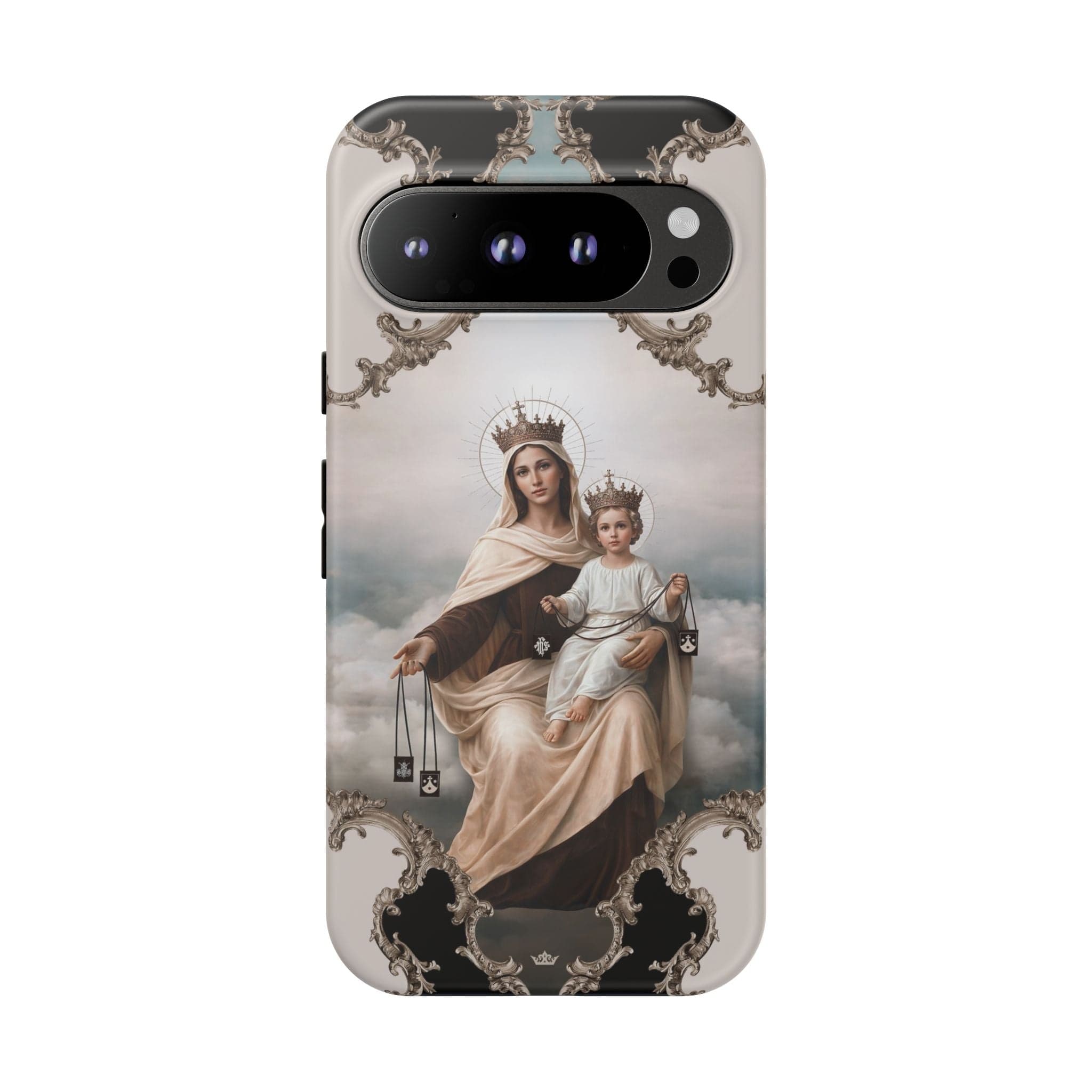 Our Lady of Mt. Carmel Hard Phone Case (Baroque) Copyright VENXARA