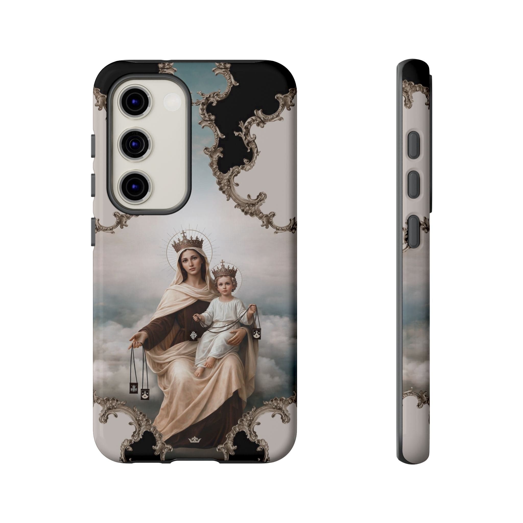 Our Lady of Mt. Carmel Hard Phone Case (Baroque) Copyright VENXARA