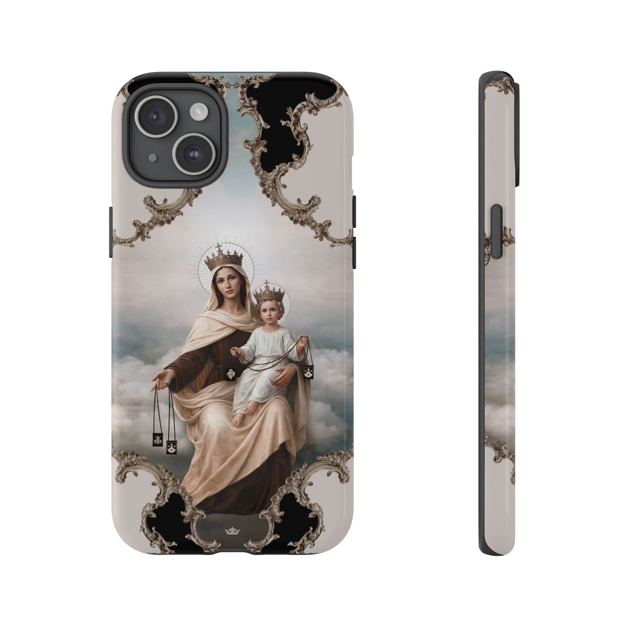 Our Lady of Mt. Carmel Hard Phone Case (Baroque) Copyright VENXARA