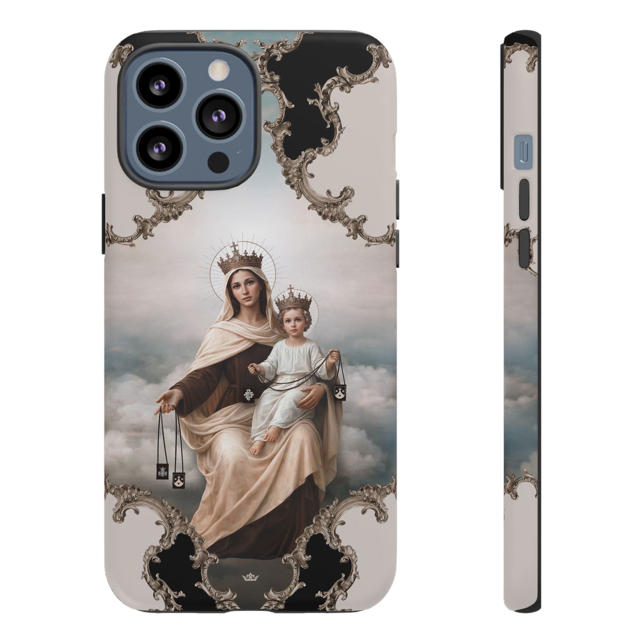 Our Lady of Mt. Carmel Hard Phone Case (Baroque) Copyright VENXARA