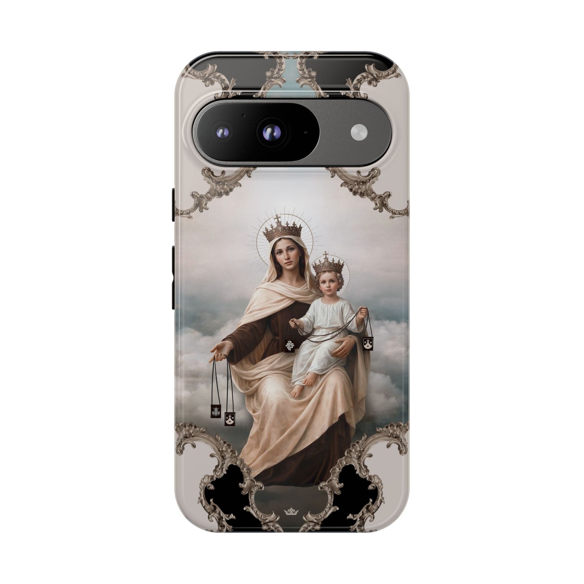 Our Lady of Mt. Carmel Hard Phone Case (Baroque) Copyright VENXARA