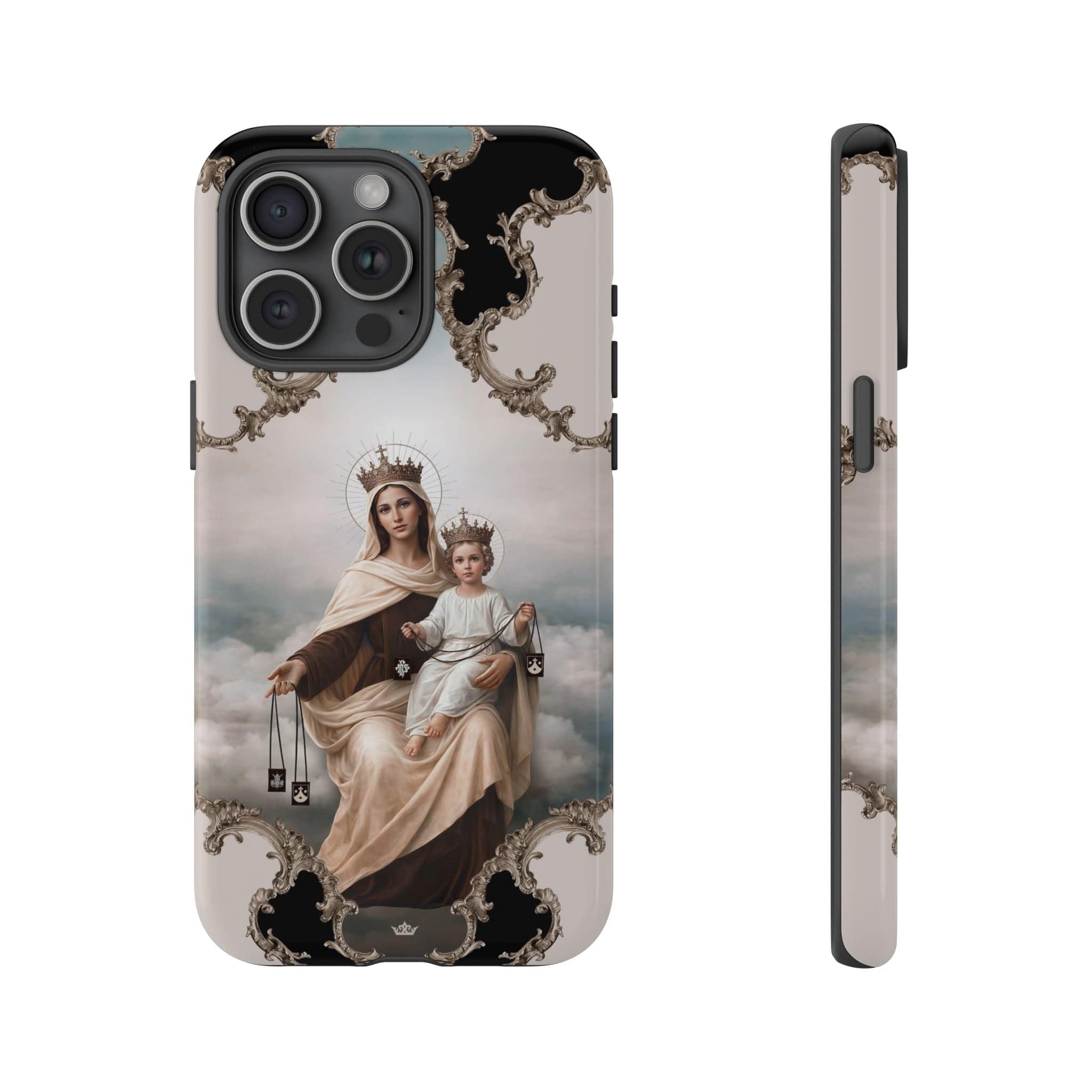 Our Lady of Mt. Carmel Hard Phone Case (Baroque) Copyright VENXARA