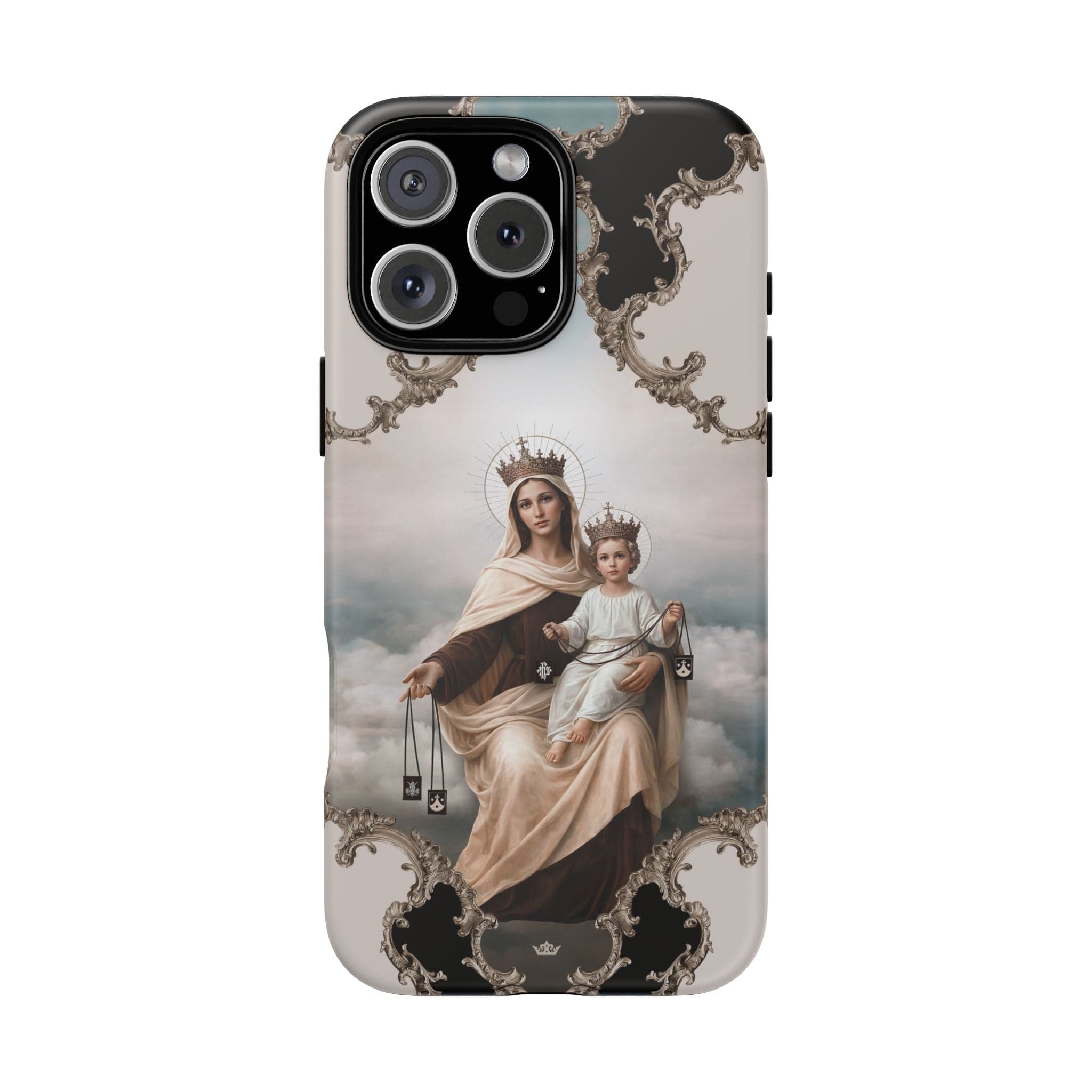 Our Lady of Mt. Carmel Hard Phone Case (Baroque) Copyright VENXARA