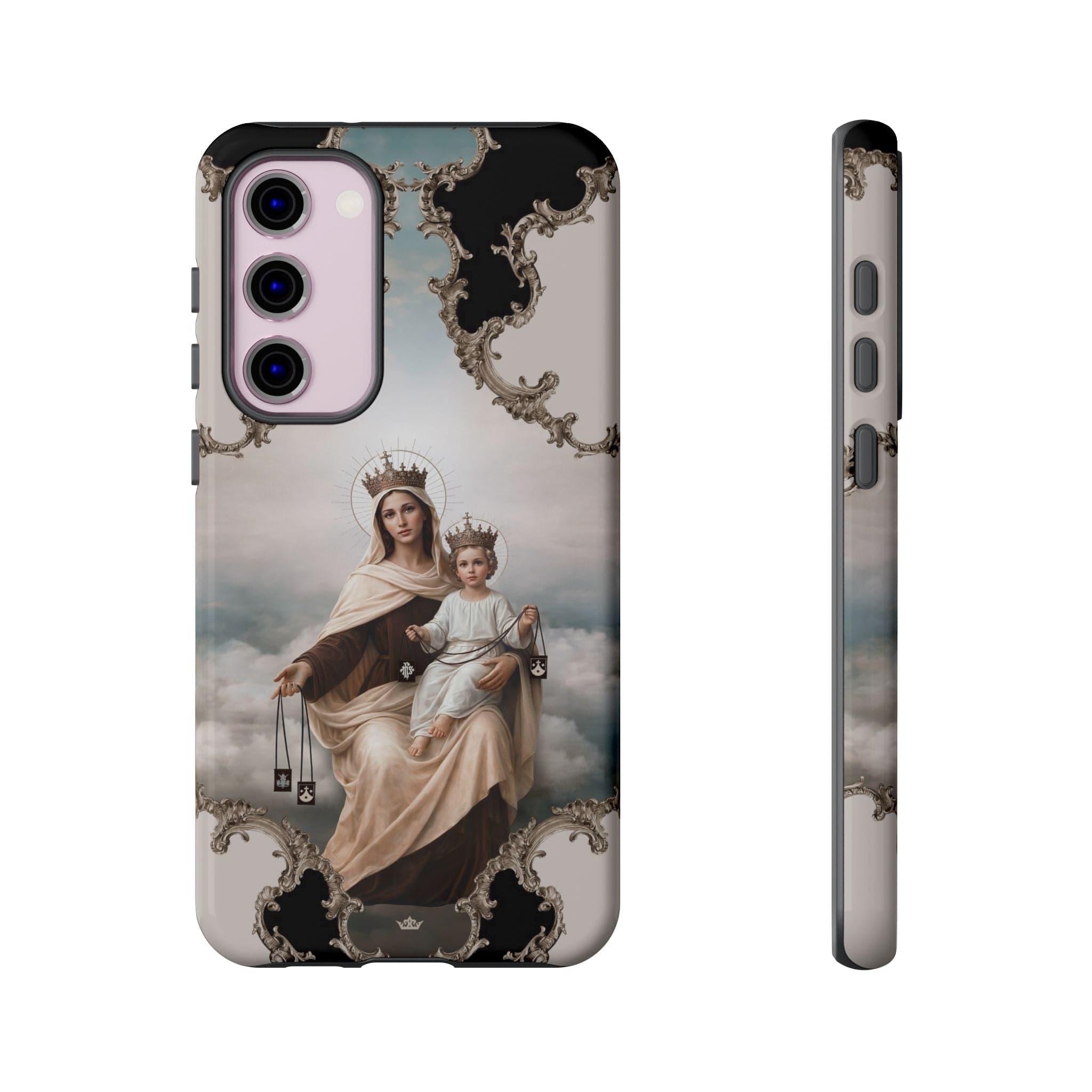 Our Lady of Mt. Carmel Hard Phone Case (Baroque) Copyright VENXARA