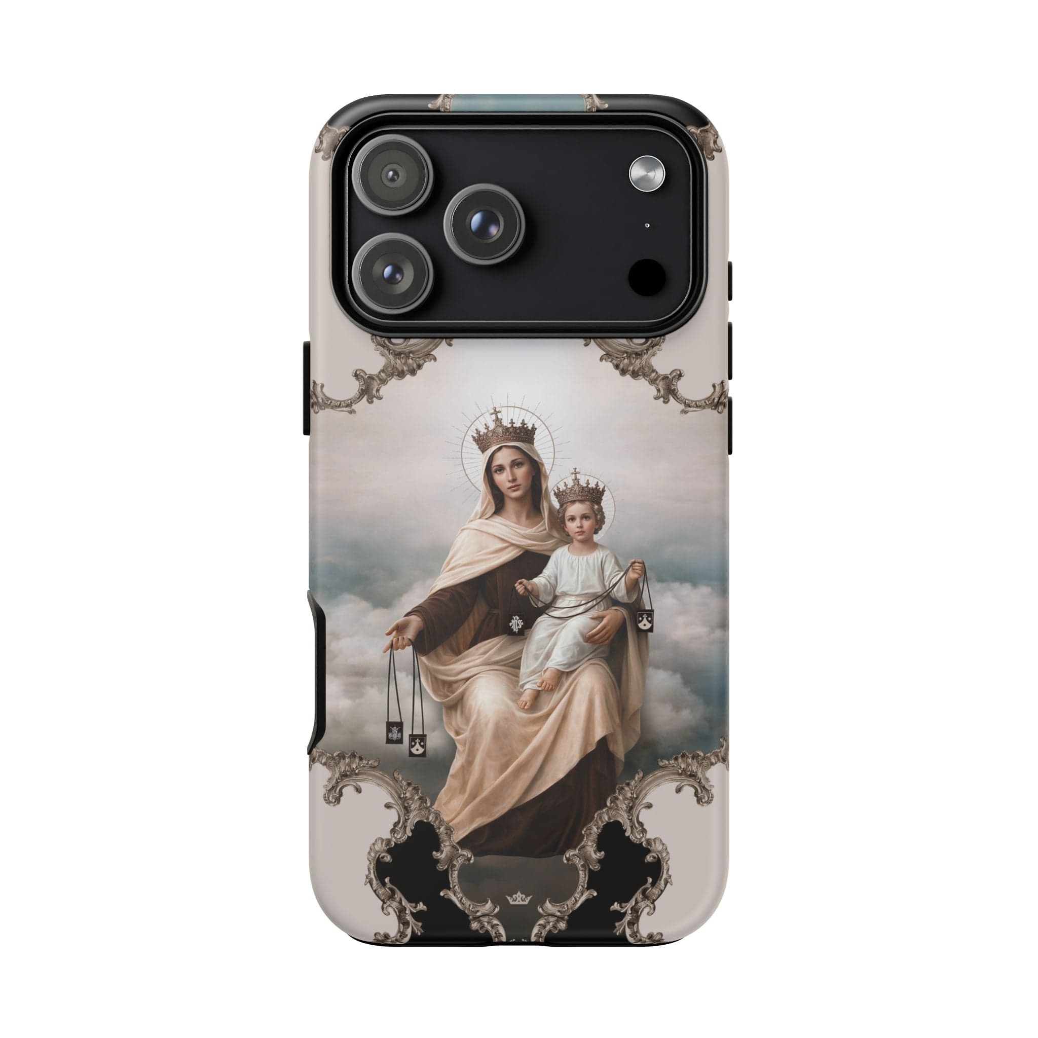 Our Lady of Mt. Carmel Hard Phone Case (Baroque) Copyright VENXARA