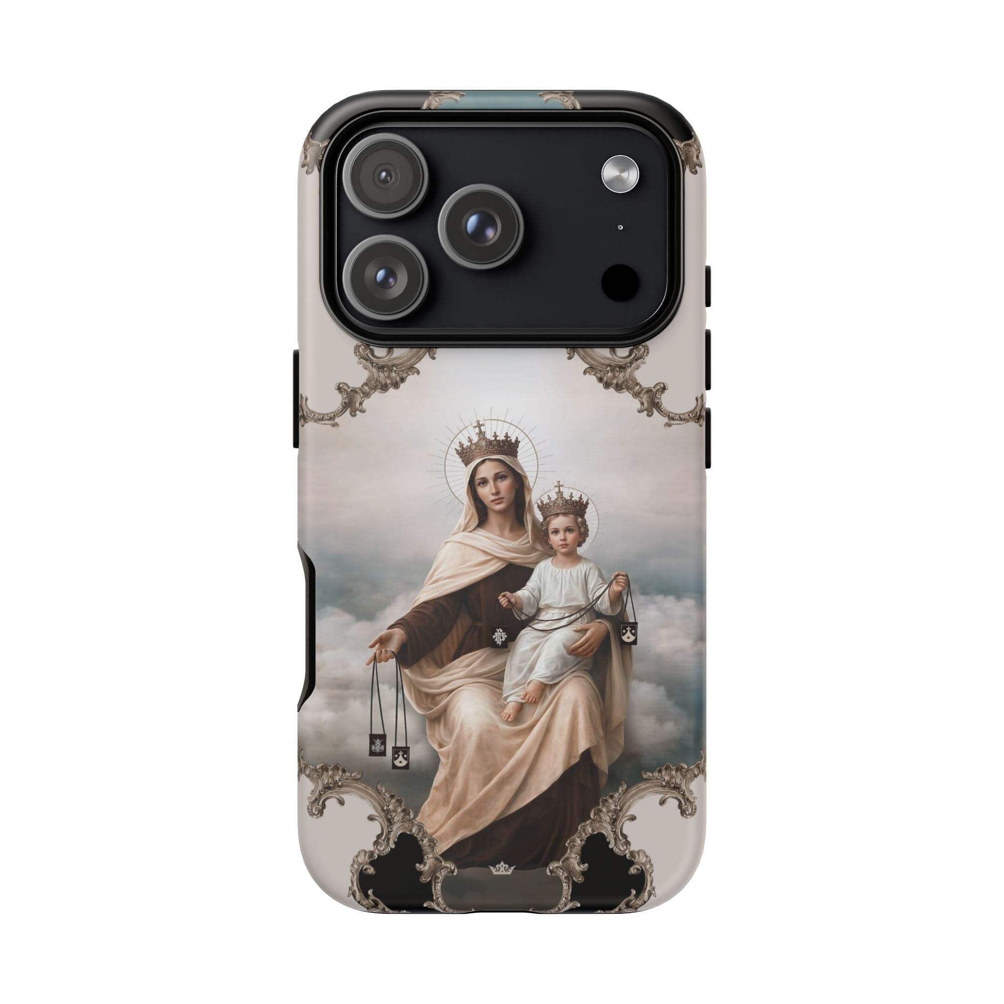 Our Lady of Mt. Carmel Hard Phone Case (Baroque) Copyright VENXARA