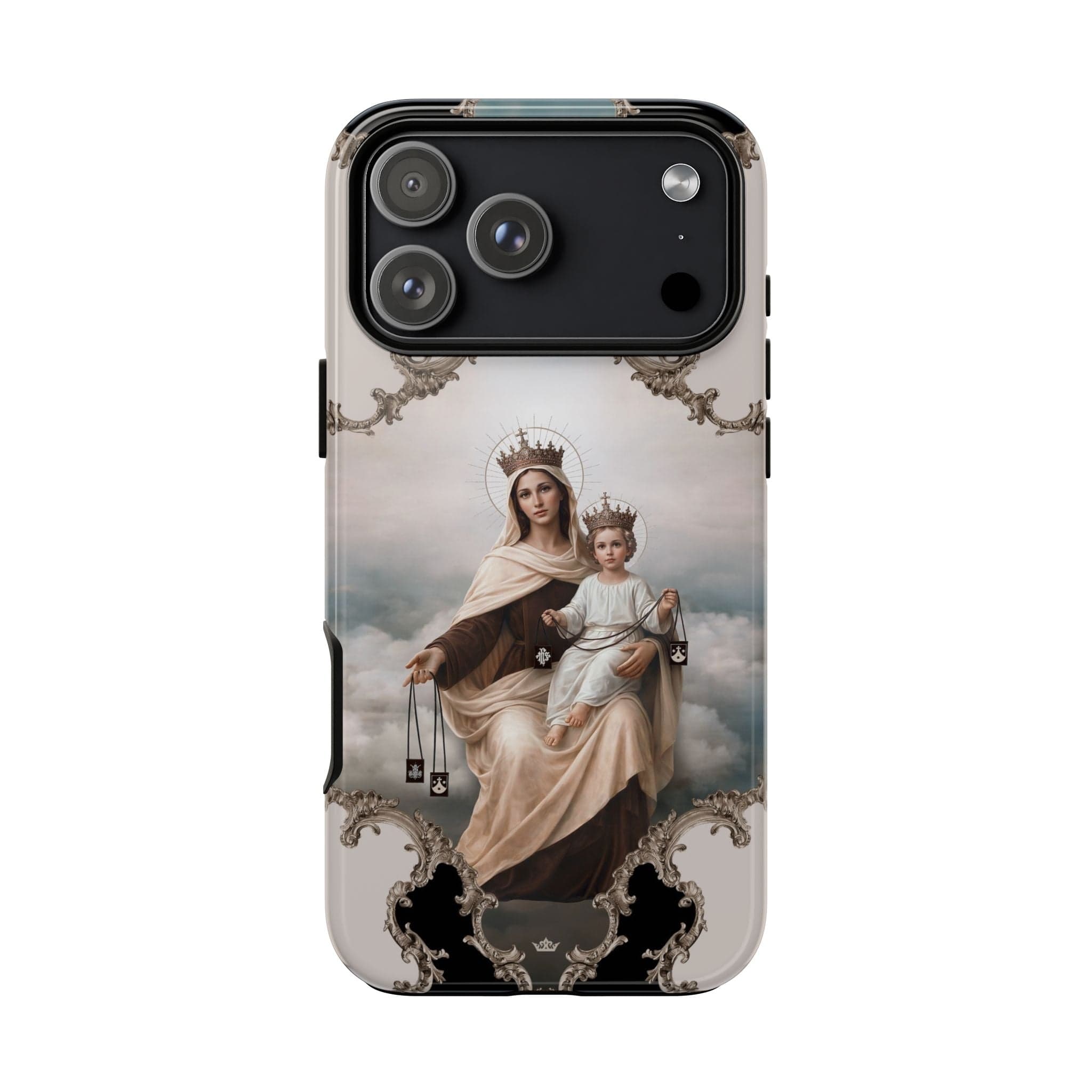 Our Lady of Mt. Carmel Hard Phone Case (Baroque) Copyright VENXARA