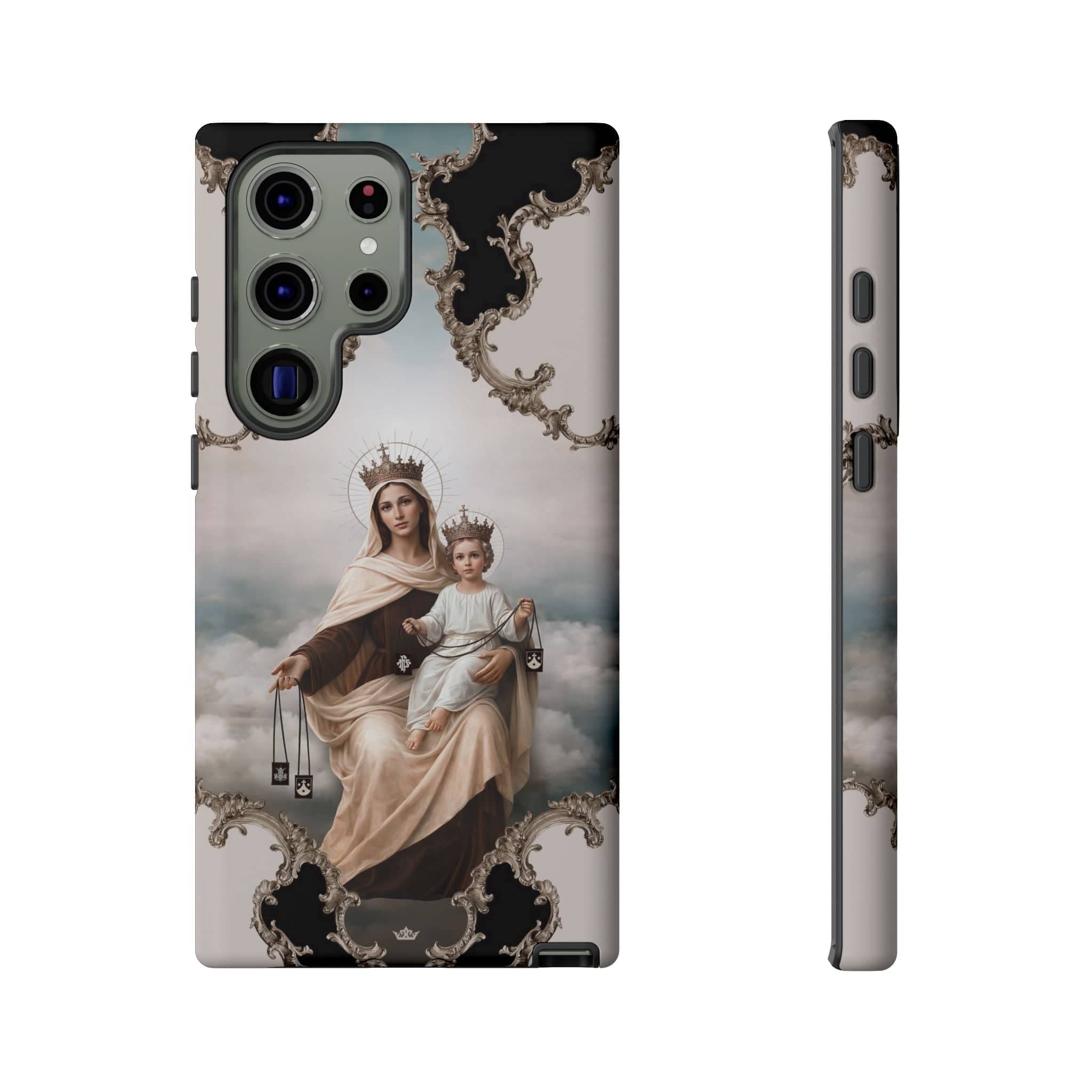 Our Lady of Mt. Carmel Hard Phone Case (Baroque) Copyright VENXARA