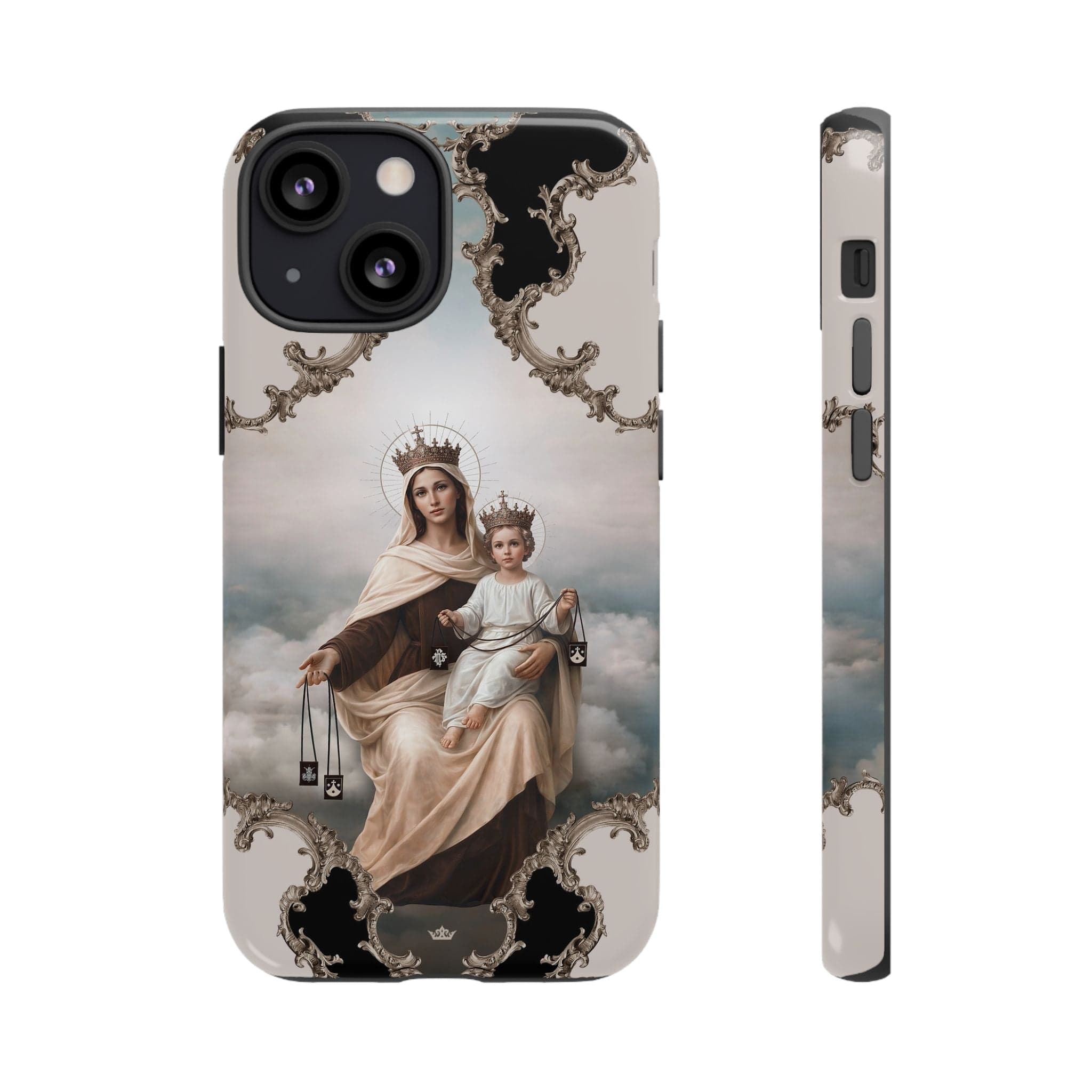 Our Lady of Mt. Carmel Hard Phone Case (Baroque) Copyright VENXARA