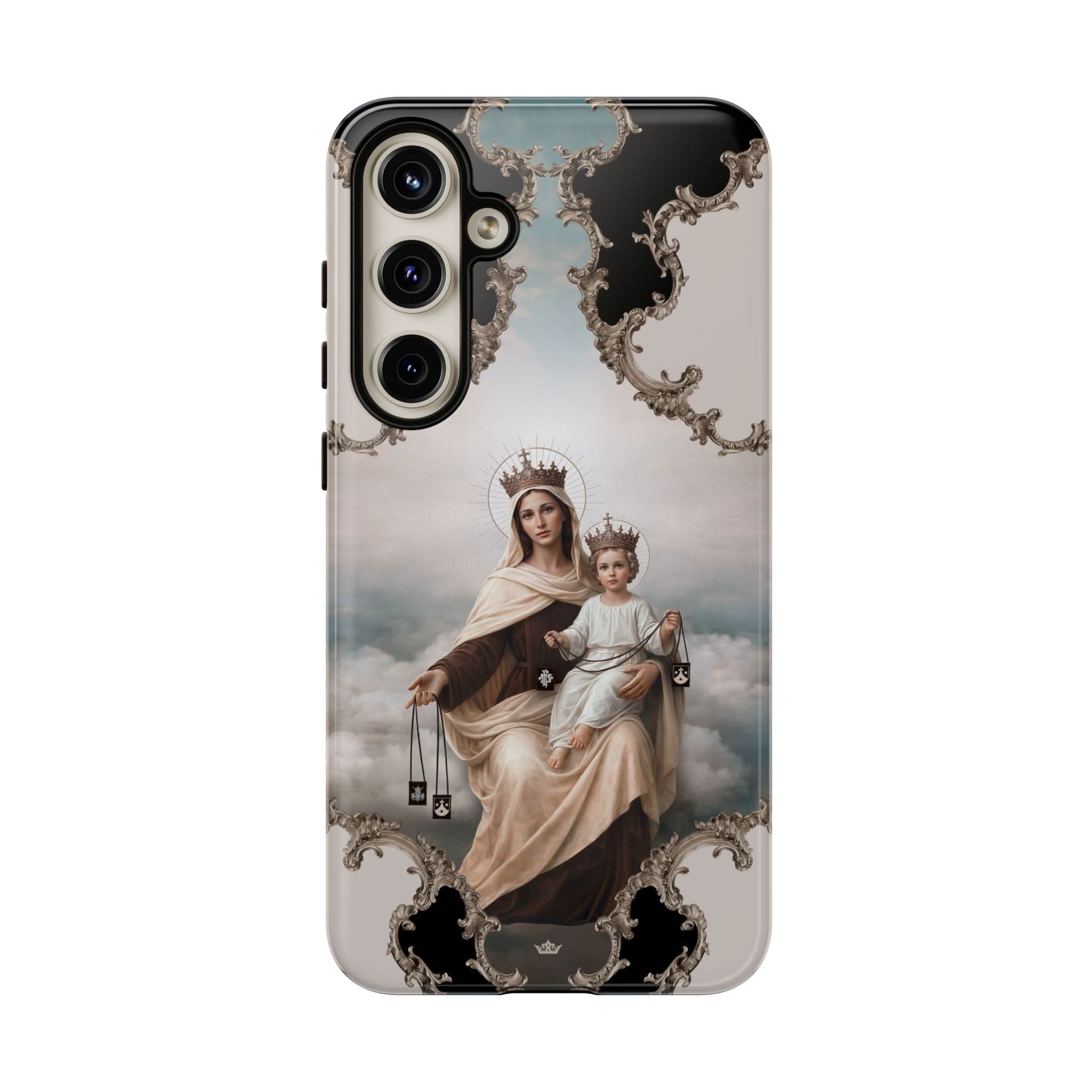 Our Lady of Mt. Carmel Hard Phone Case (Baroque) Copyright VENXARA