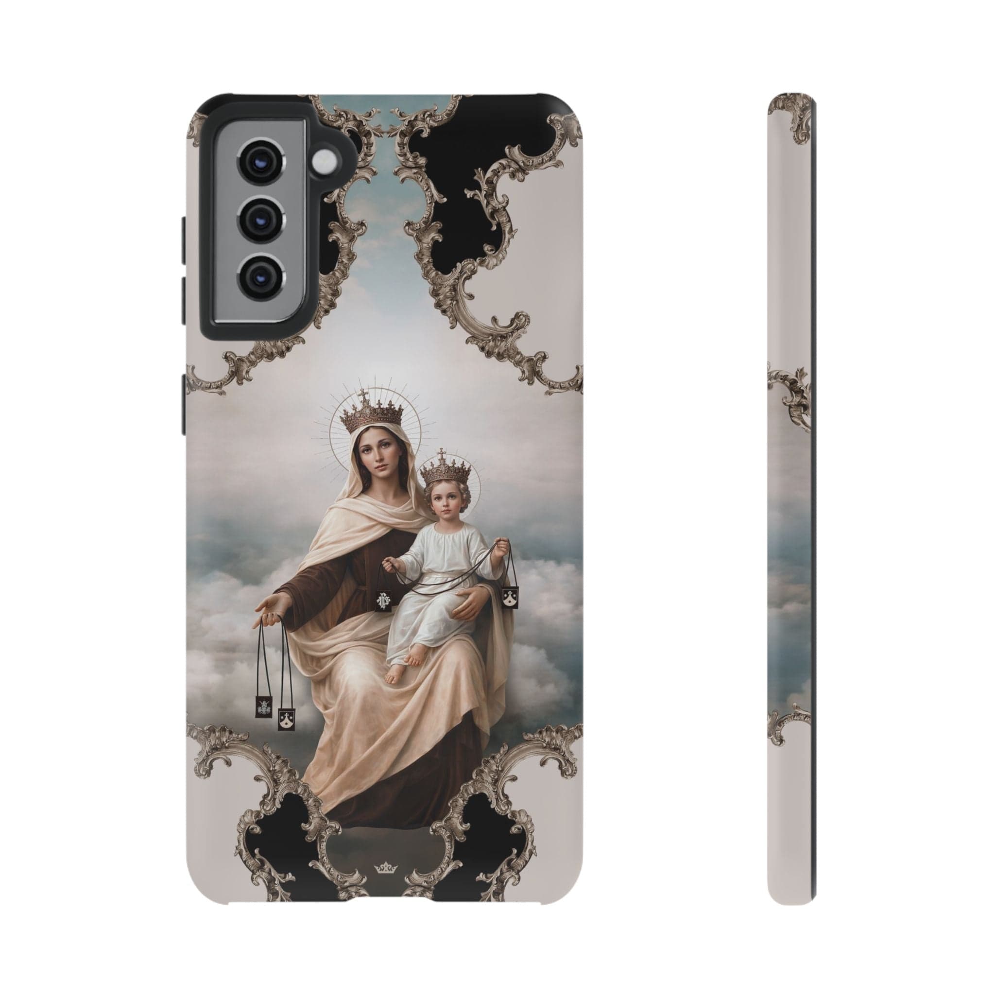 Our Lady of Mt. Carmel Hard Phone Case (Baroque) Copyright VENXARA