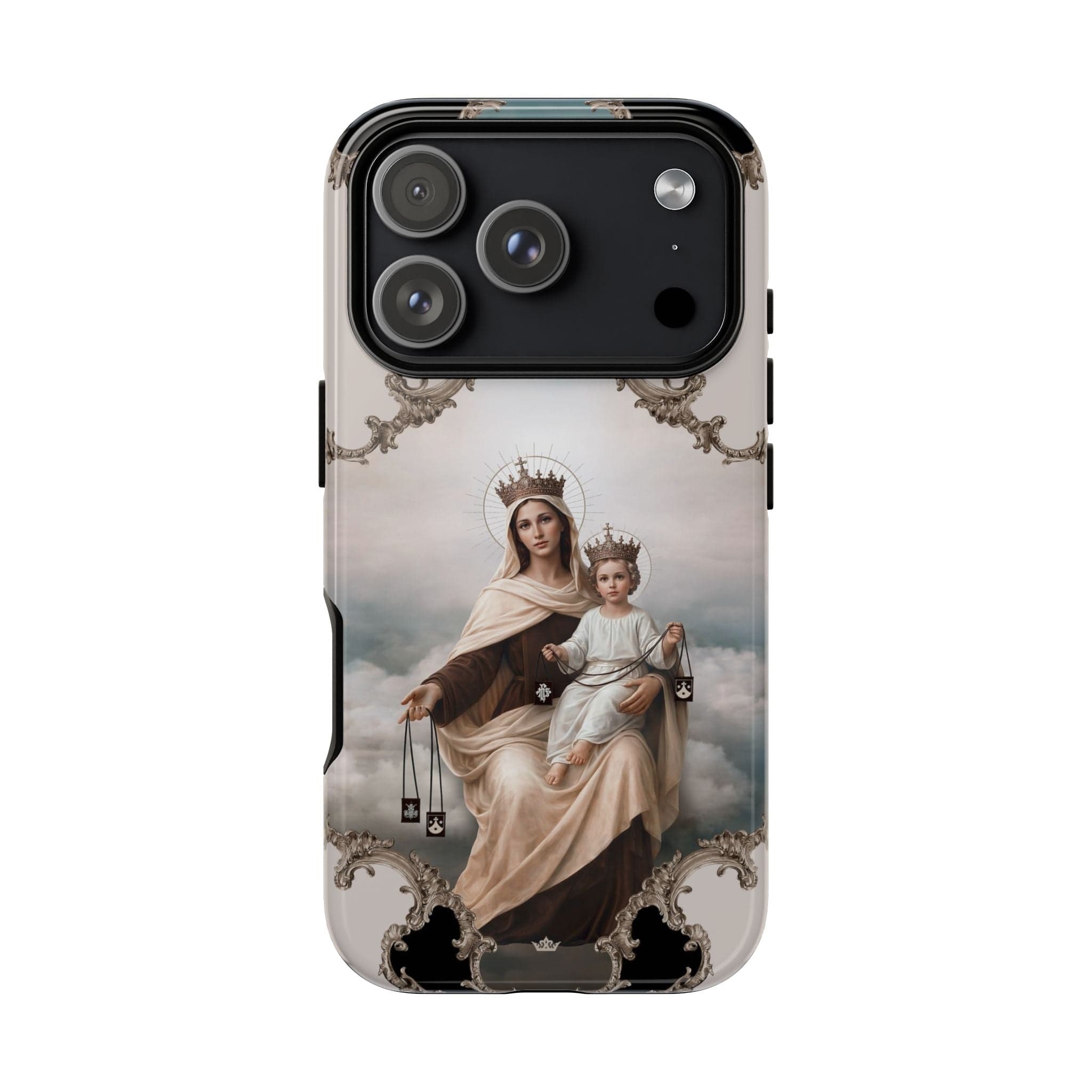 Our Lady of Mt. Carmel Hard Phone Case (Baroque) Copyright VENXARA