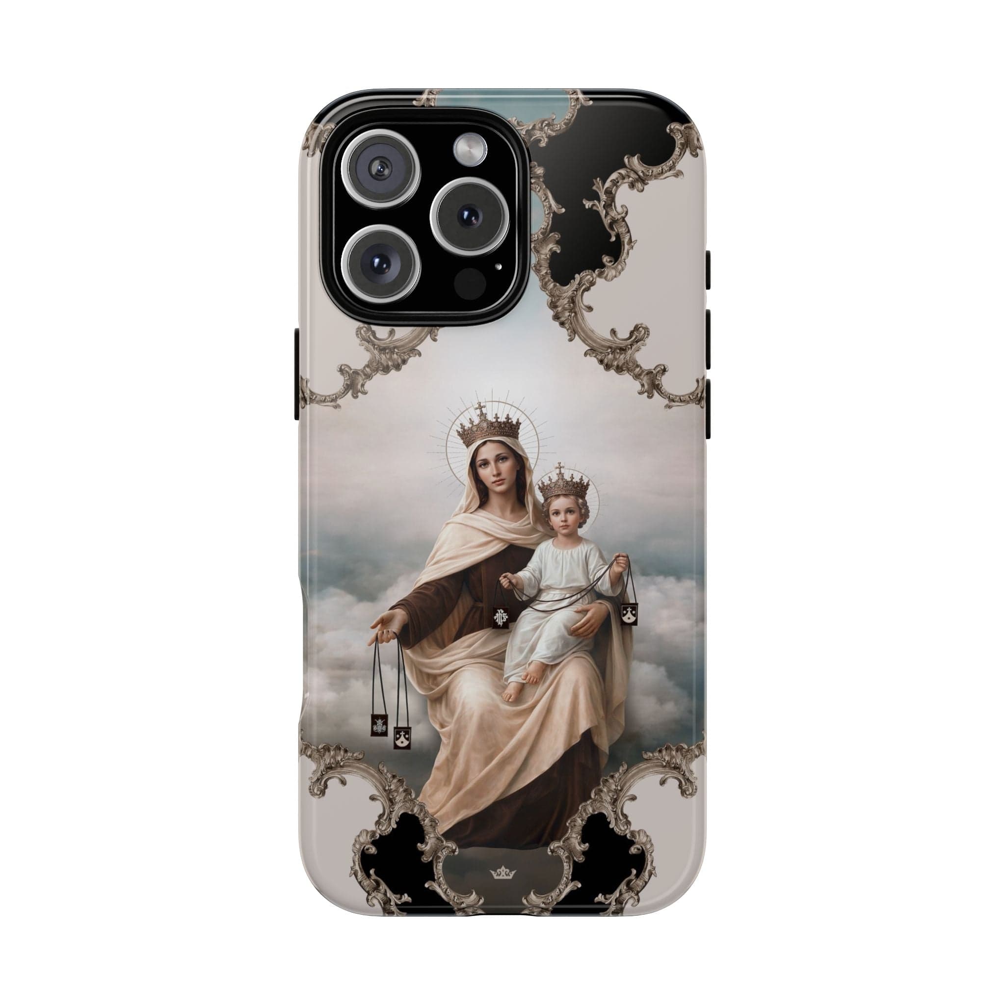 Our Lady of Mt. Carmel Hard Phone Case (Baroque) Copyright VENXARA