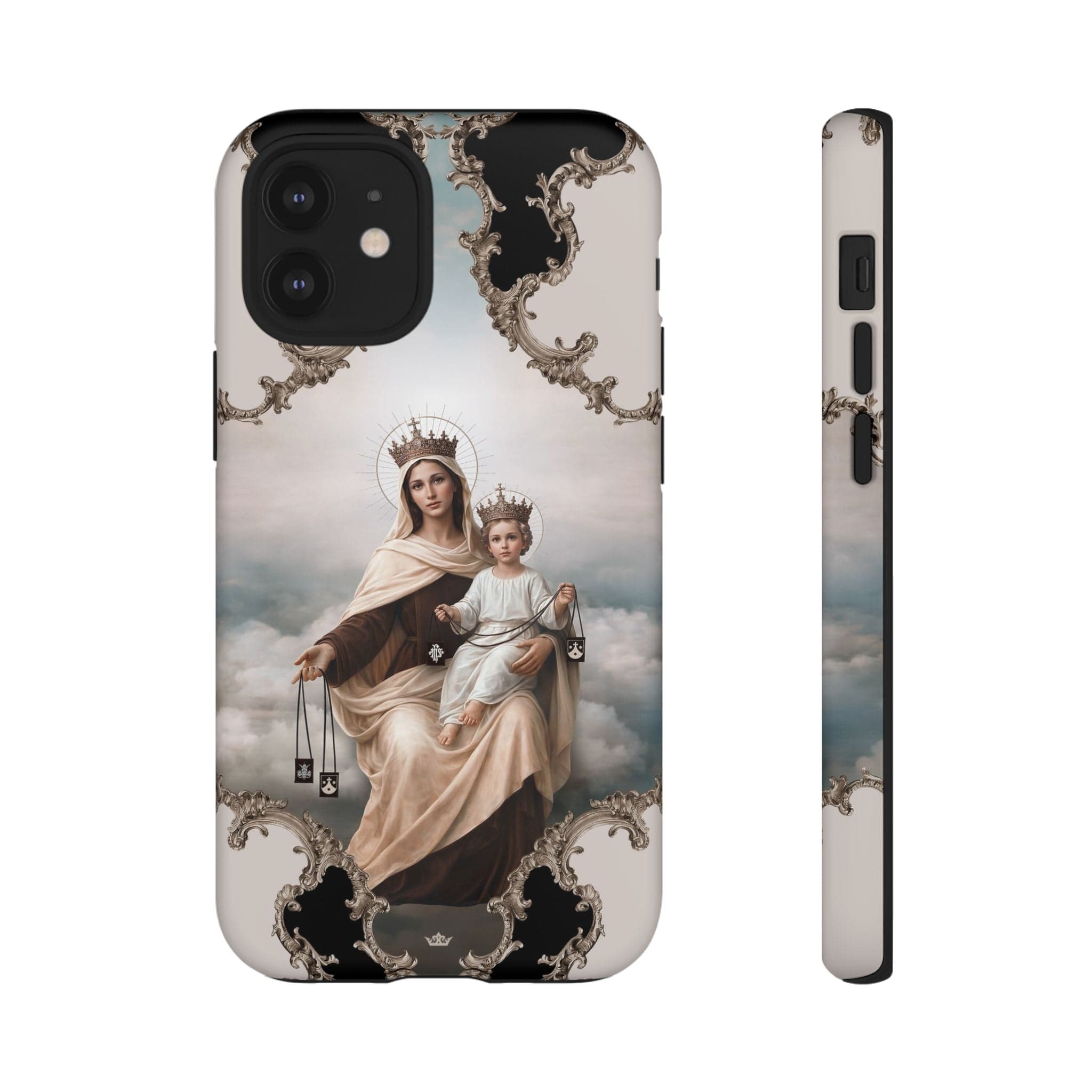 Our Lady of Mt. Carmel Hard Phone Case (Baroque) Copyright VENXARA