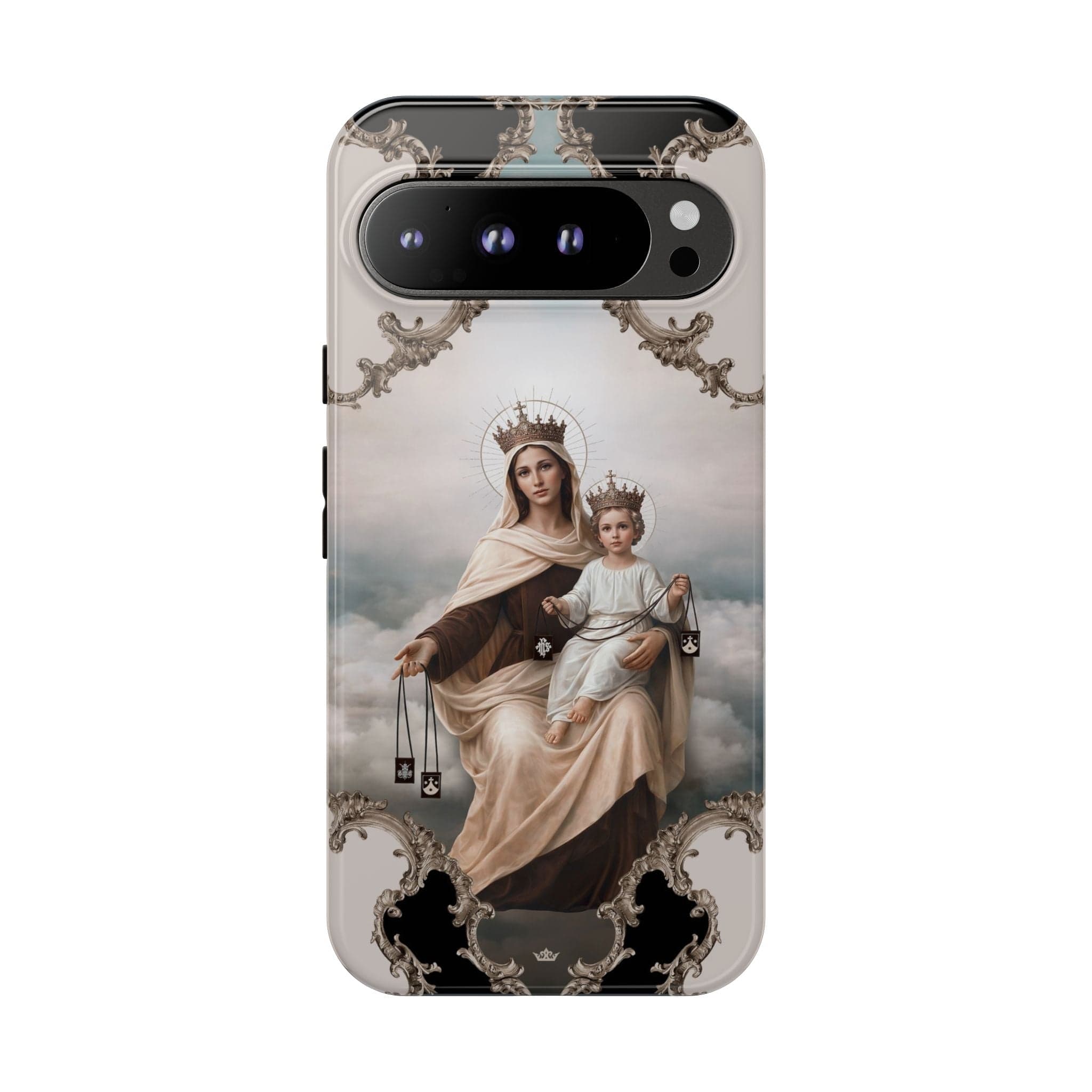 Our Lady of Mt. Carmel Hard Phone Case (Baroque) Copyright VENXARA