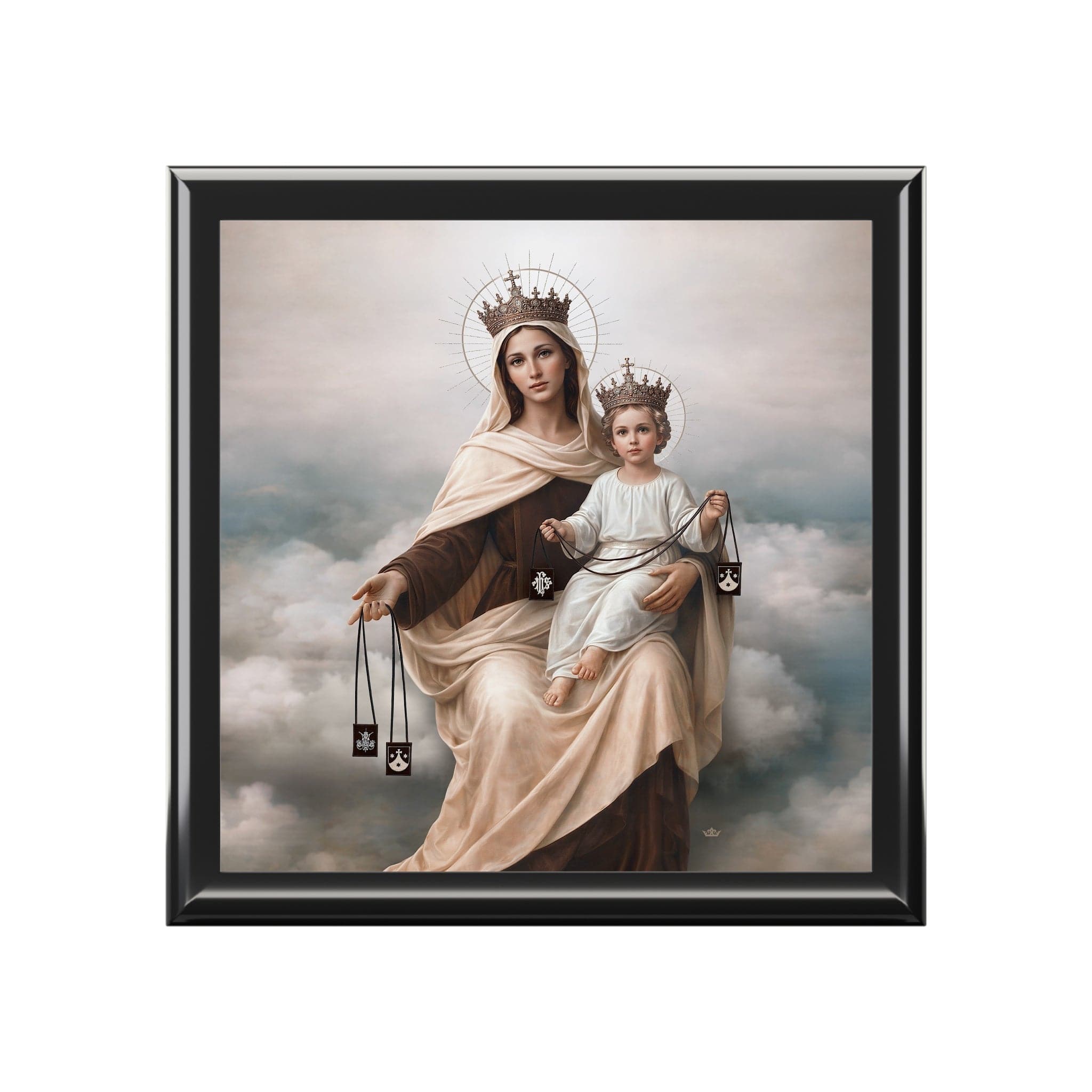 Our Lady of Mt. Carmel Keepsake Box Copyright VENXARA