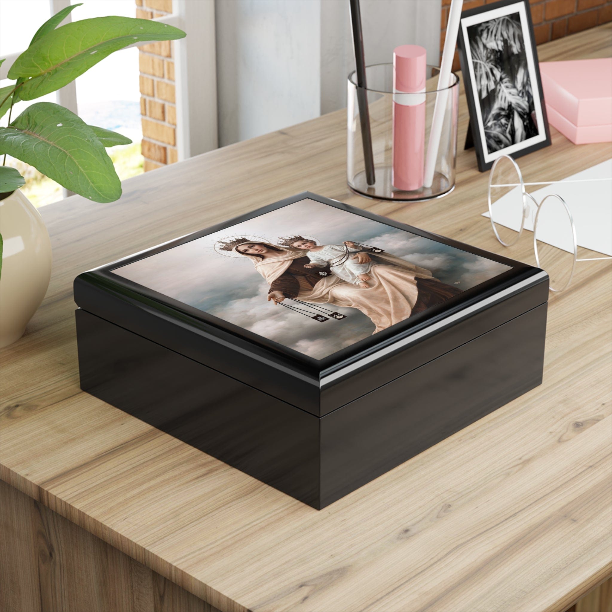 Our Lady of Mt. Carmel Keepsake Box Copyright VENXARA