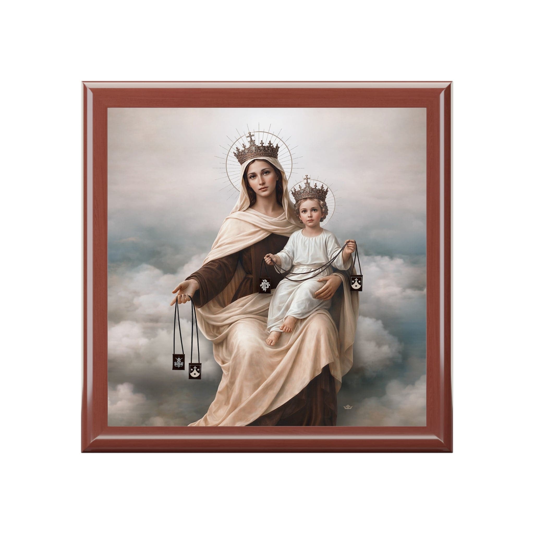 Our Lady of Mt. Carmel Keepsake Box Copyright VENXARA