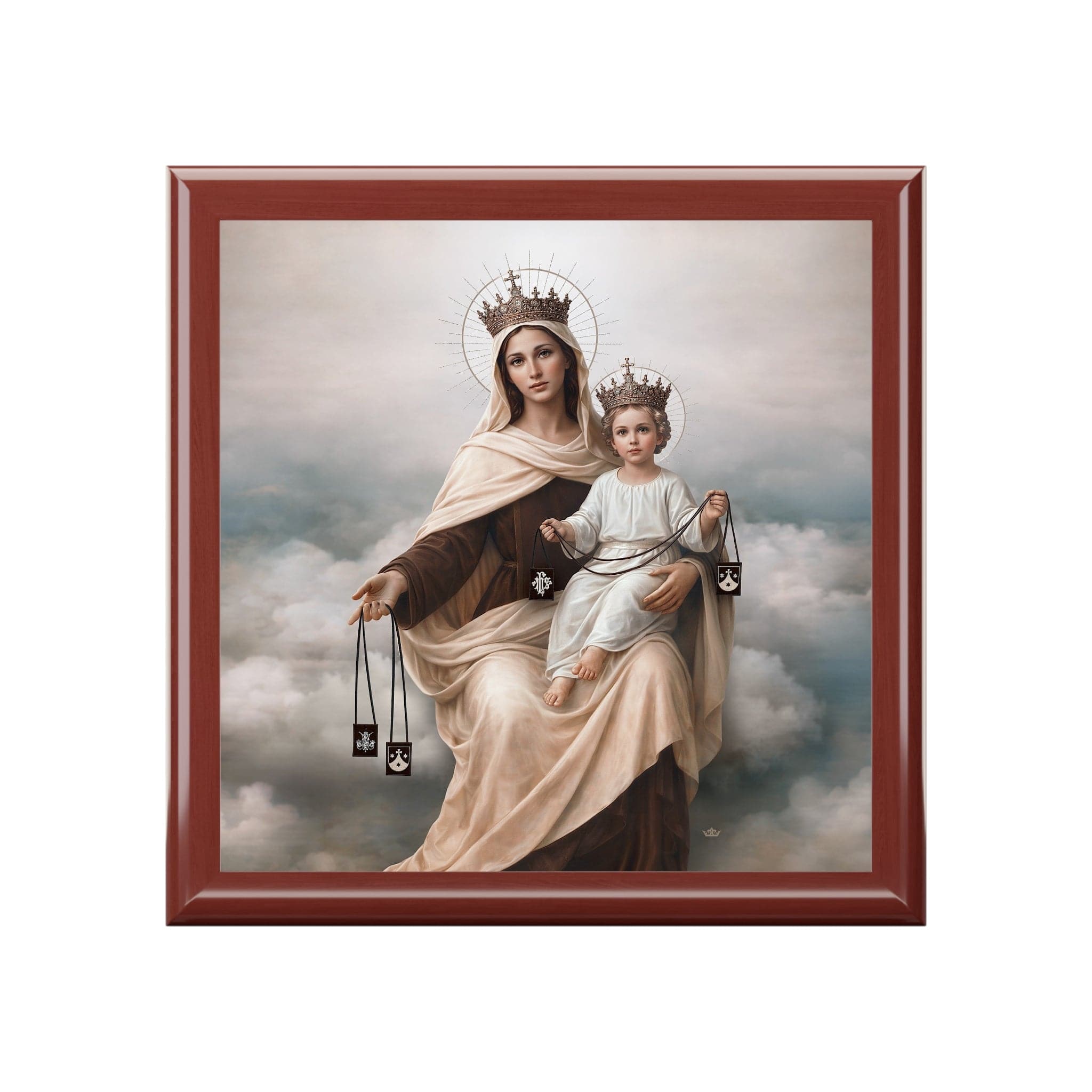 Our Lady of Mt. Carmel Keepsake Box Copyright VENXARA
