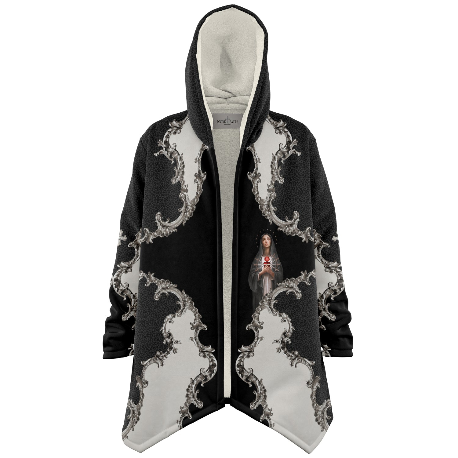 Our Lady of Sorrows Microfleece Cloak (Baroque Leopard) - VENXARA®
