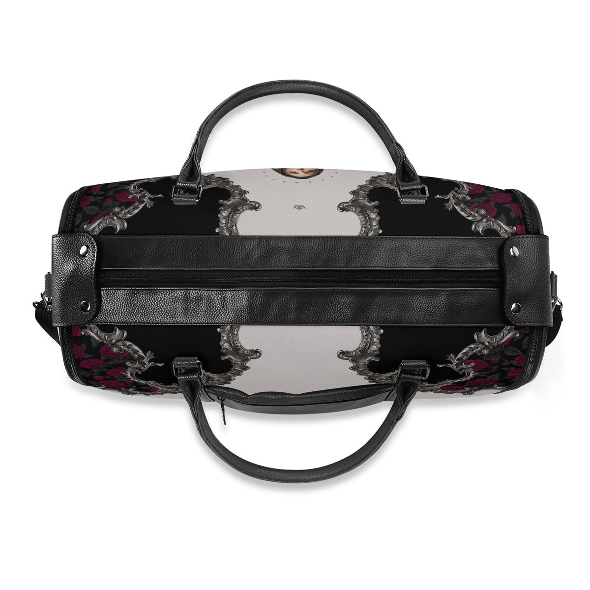 Our Lady of Sorrows Travel Bag (Baroque Roses) Copyright VENXARA